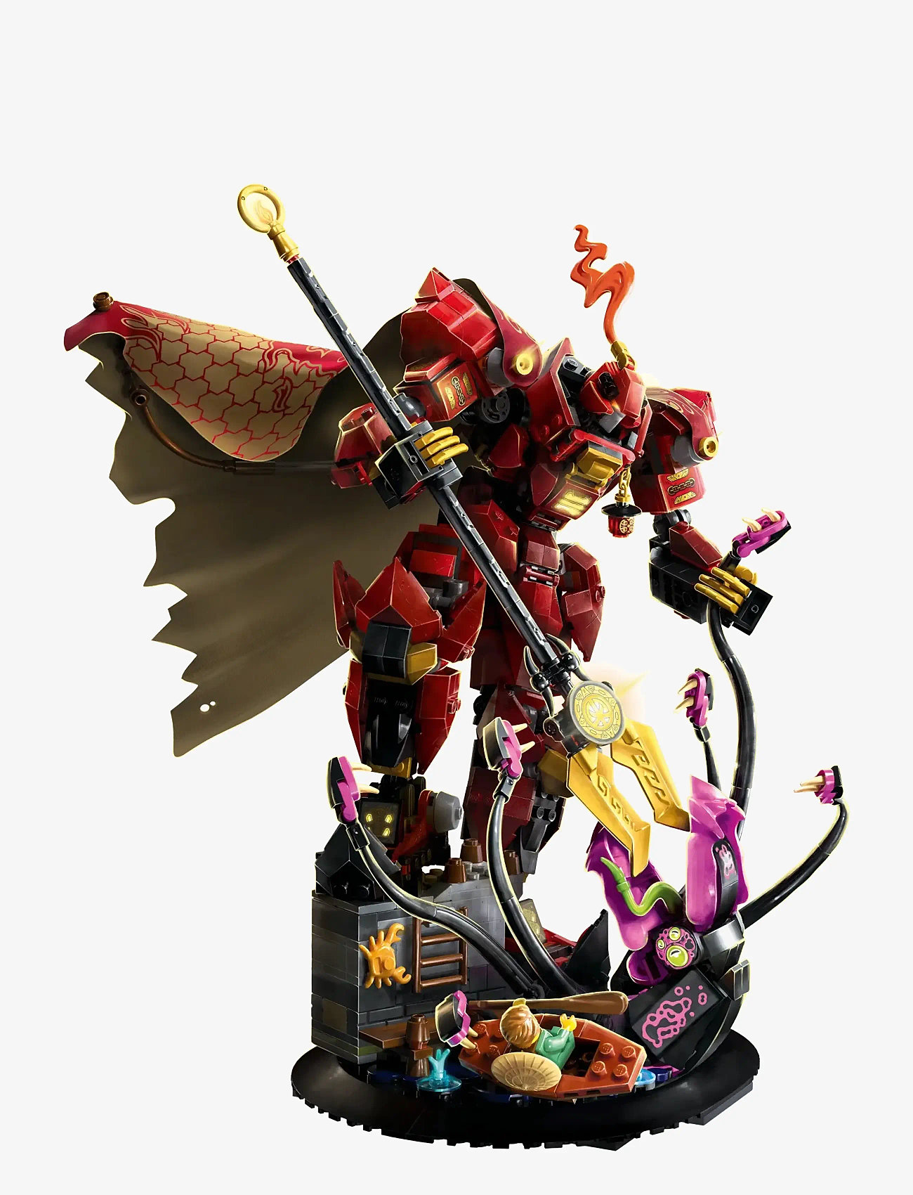 LEGO - The Fire Knight Mech Building Kit 71846 - lego ninjago - multi - 5