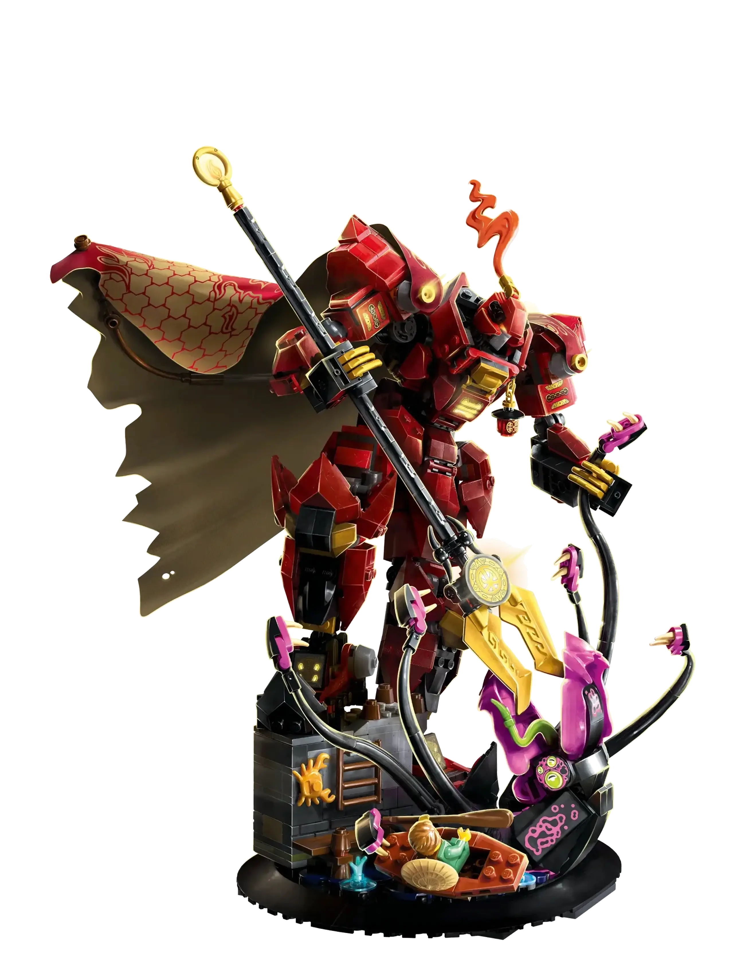 LEGO - Ildridder-mech 71846 - lego ninjago - multi - 5