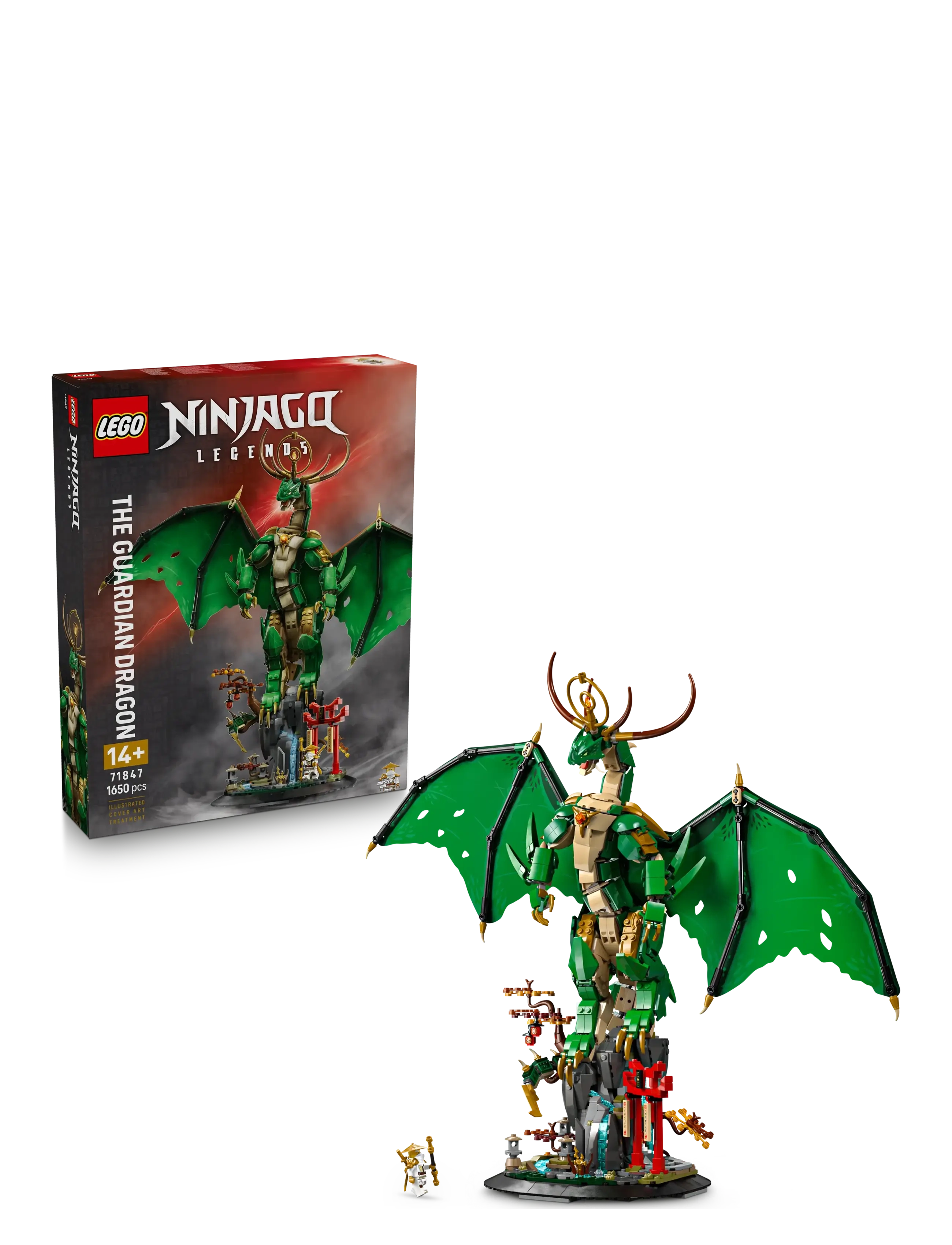 LEGO The Guardian Dragon Display Building Kit 71847 (LGO71847