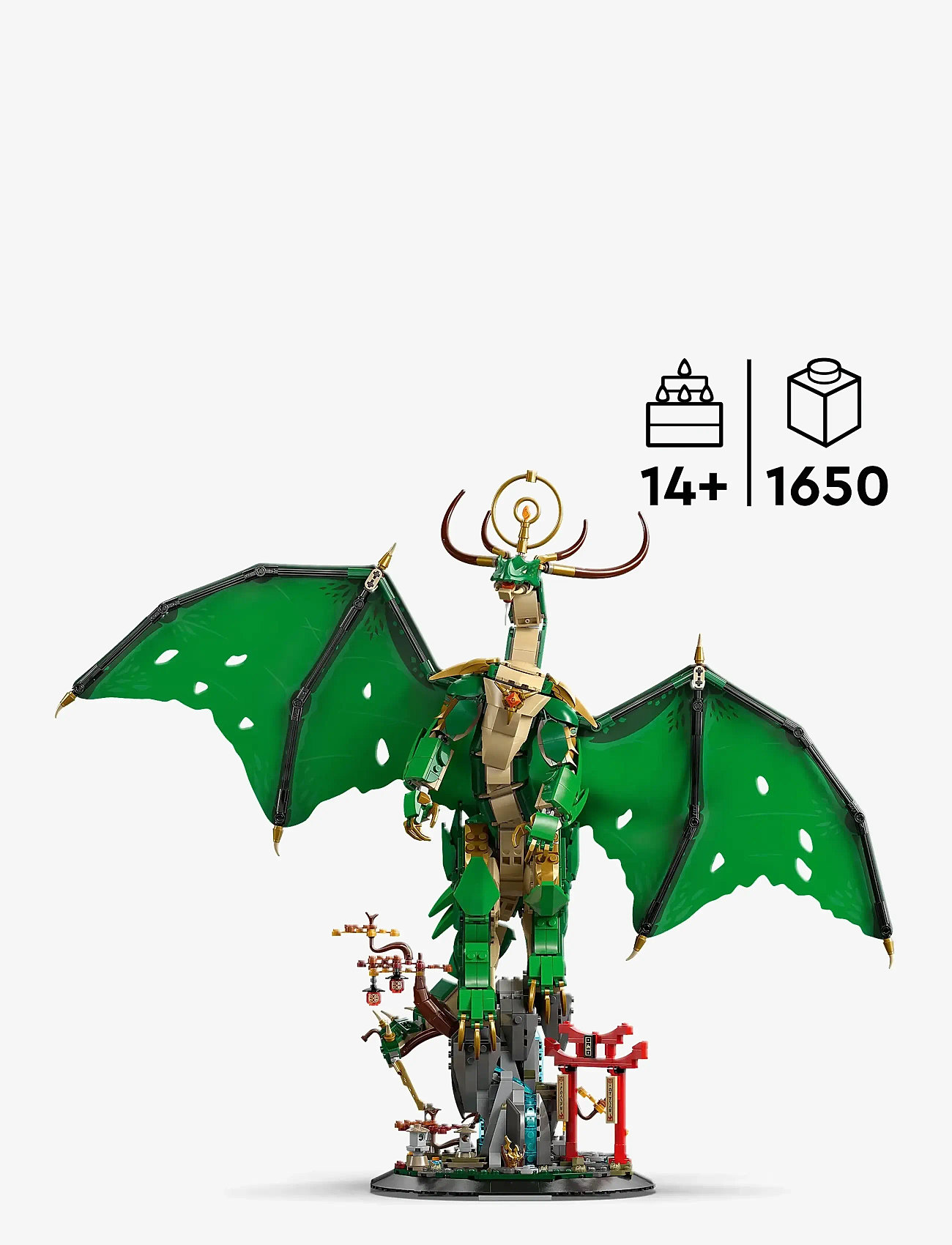 LEGO - The Guardian Dragon Display Building Kit 71847 - lego ninjago - multi - 1