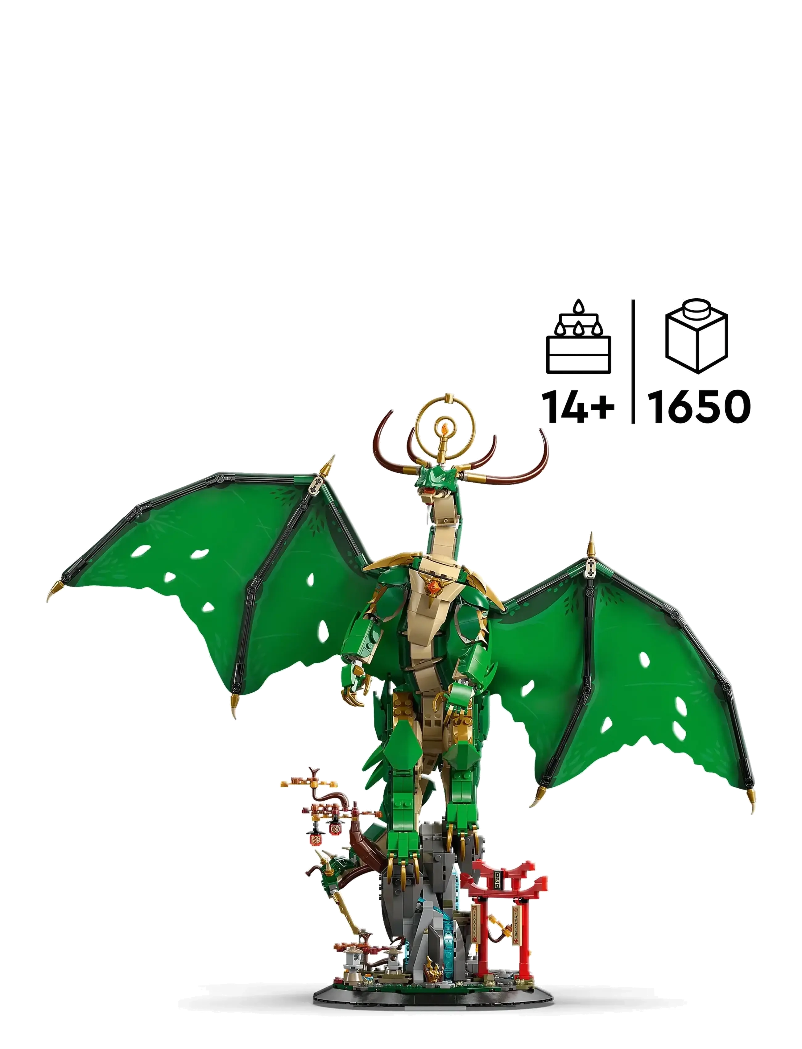 LEGO - The Guardian Dragon Display Building Kit 71847 - lego ninjago - multi - 1