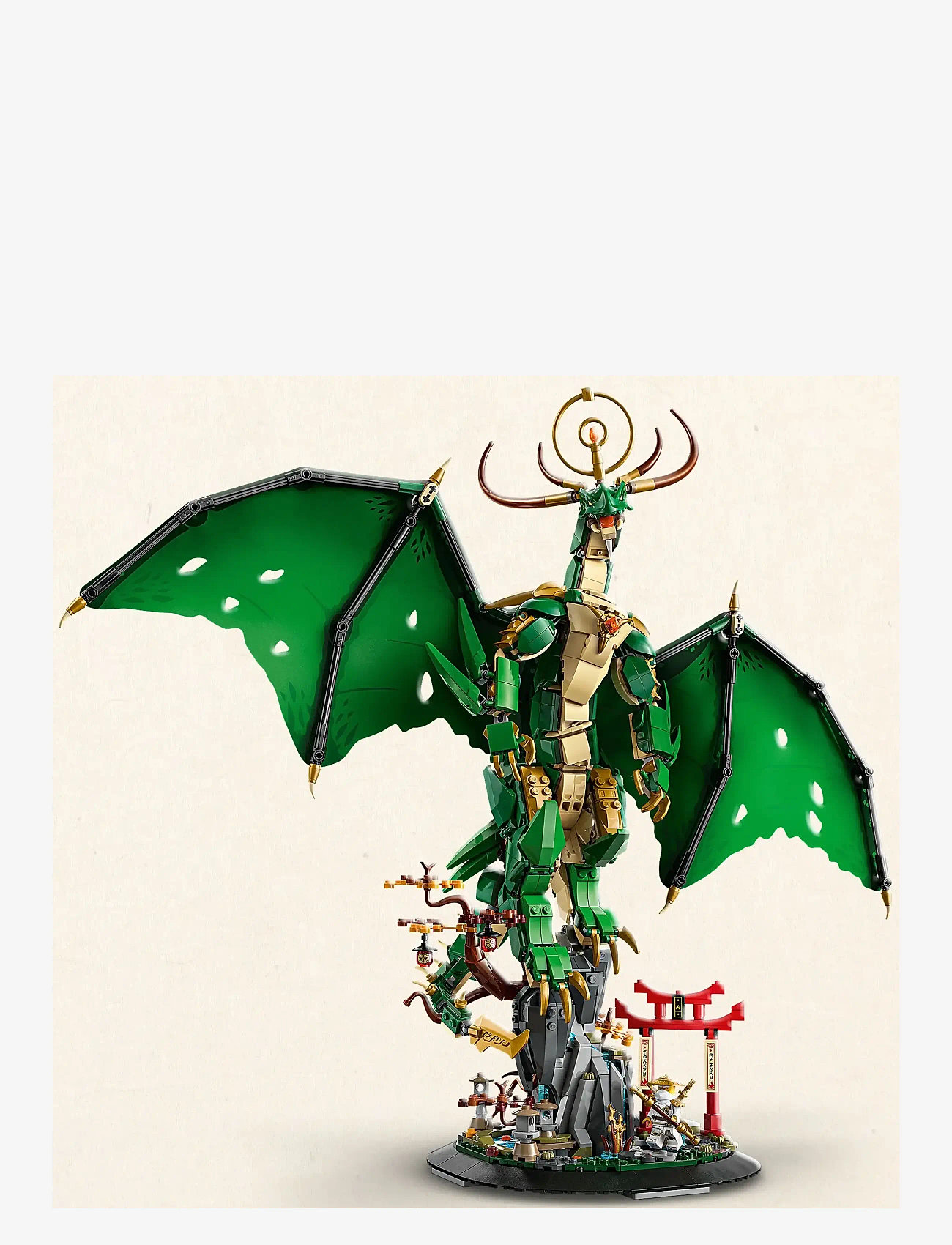 LEGO The Guardian Dragon Display Building Kit 71847 (LGO71847