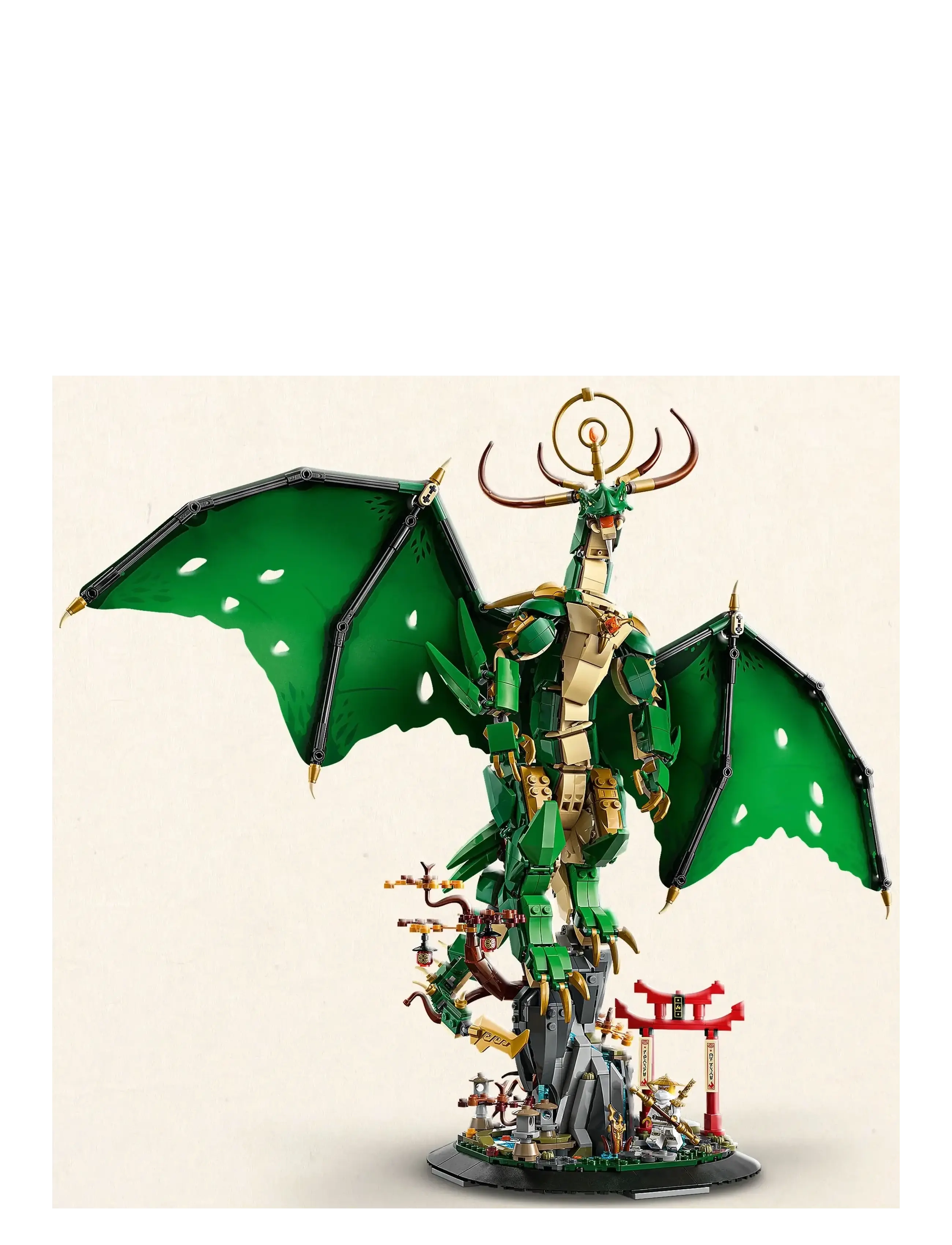 LEGO - The Guardian Dragon Display Building Kit 71847 - lego ninjago - multi - 3