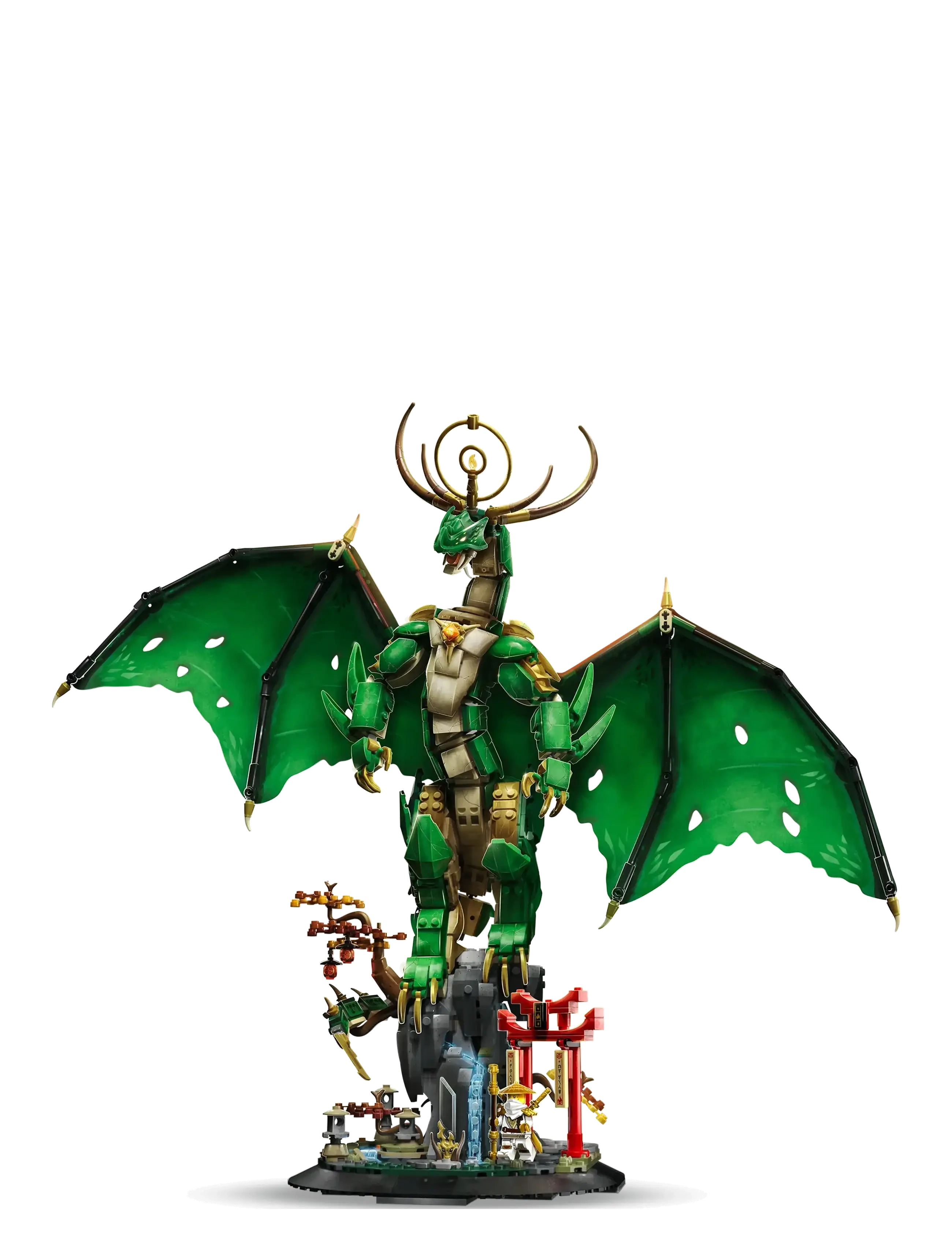 LEGO - The Guardian Dragon Display Building Kit 71847 - lego ninjago - multi - 5
