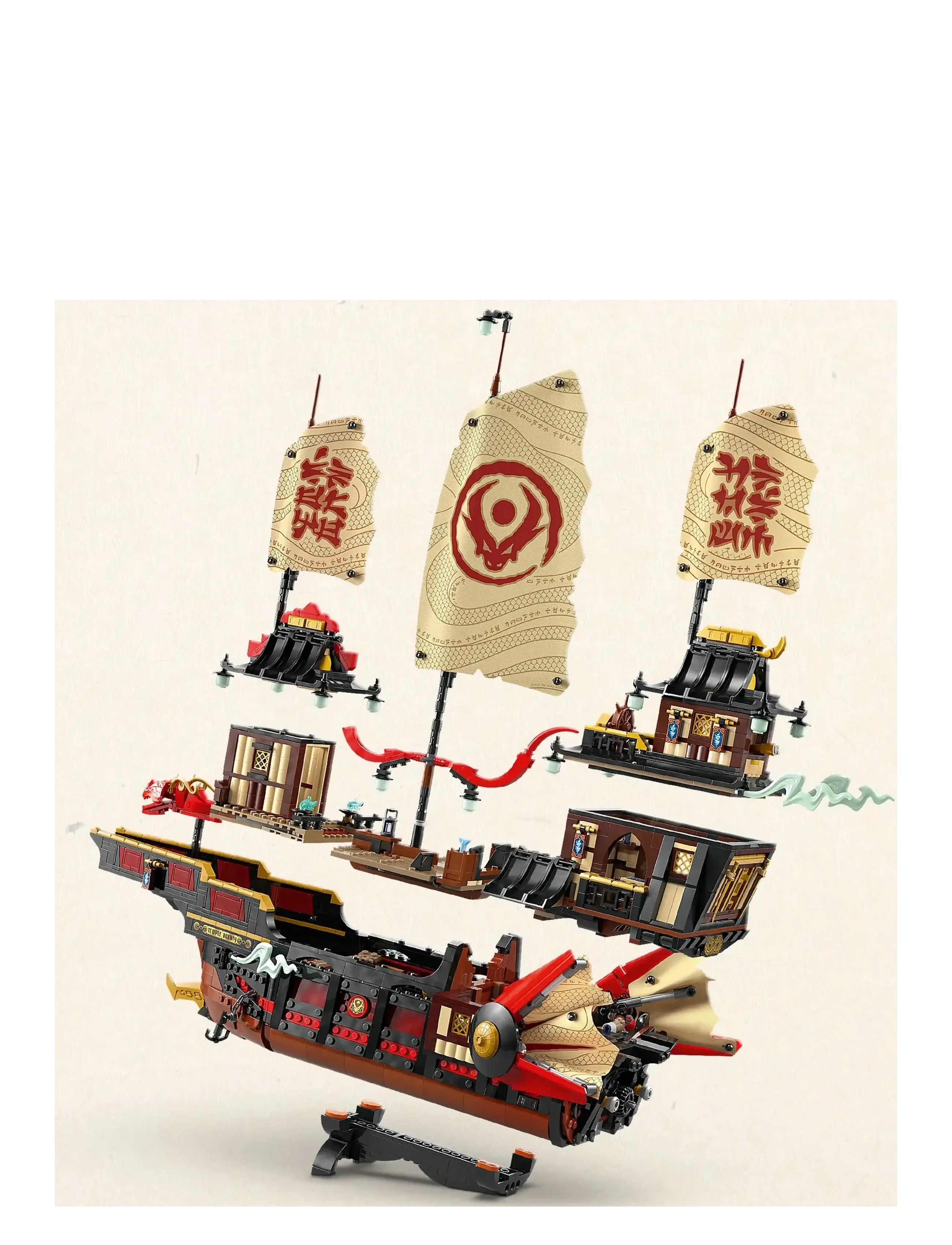 LEGO - The Temple Bounty Ship Toy Building Kit 71848 - geburtstagsgeschenke - multi - 3