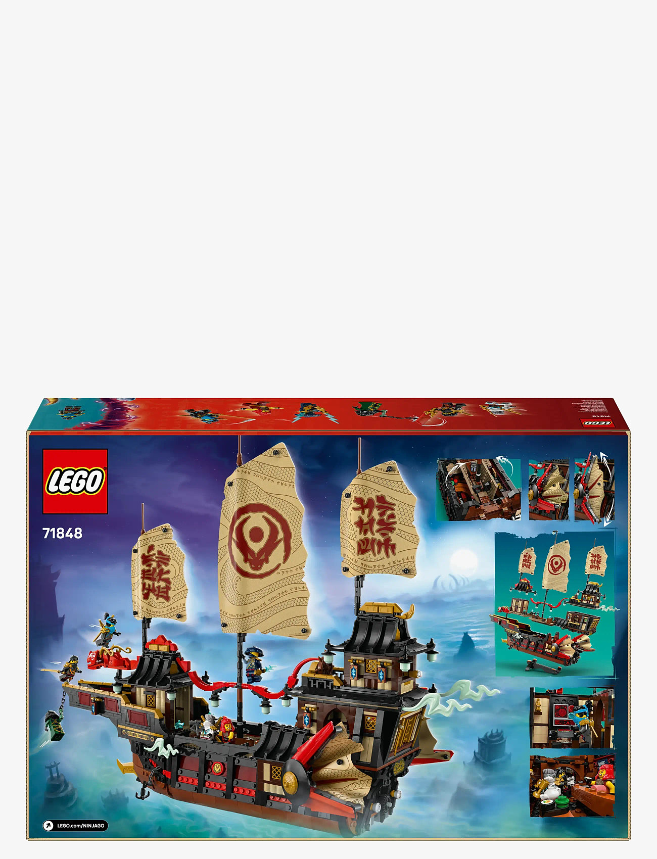 LEGO The Temple Bounty Ship Toy Building Kit 71848 (LGO71848