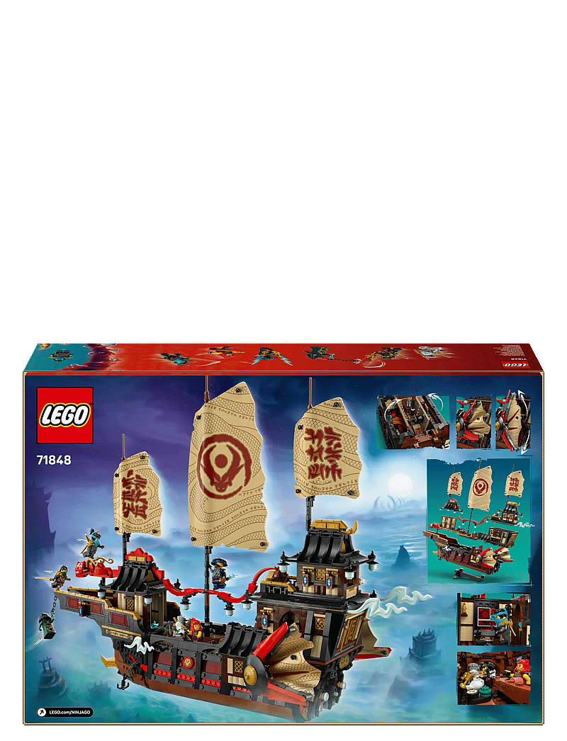 LEGO The Temple Bounty Ship Toy Building Kit 71848 (LGO71848