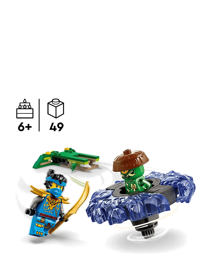 LEGO - Nya vs. Mutation Monster Spinner Toy 71849 - lego ninjago - multi - 1