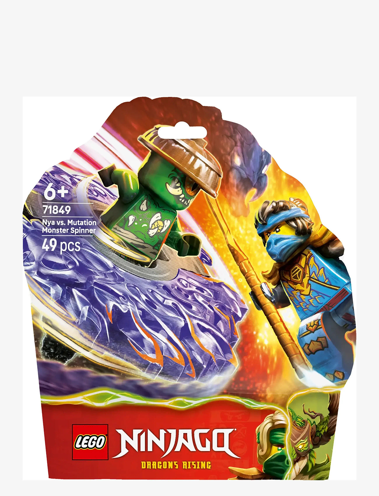 LEGO - Nya vs. Mutation Monster Spinner Toy 71849 - lego ninjago - multi - 4