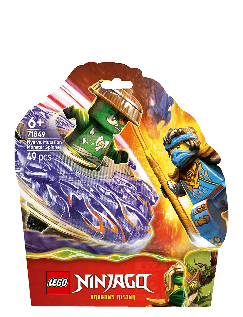 LEGO - Nya vs. Mutation Monster Spinner Toy 71849 - lego ninjago - multi - 4