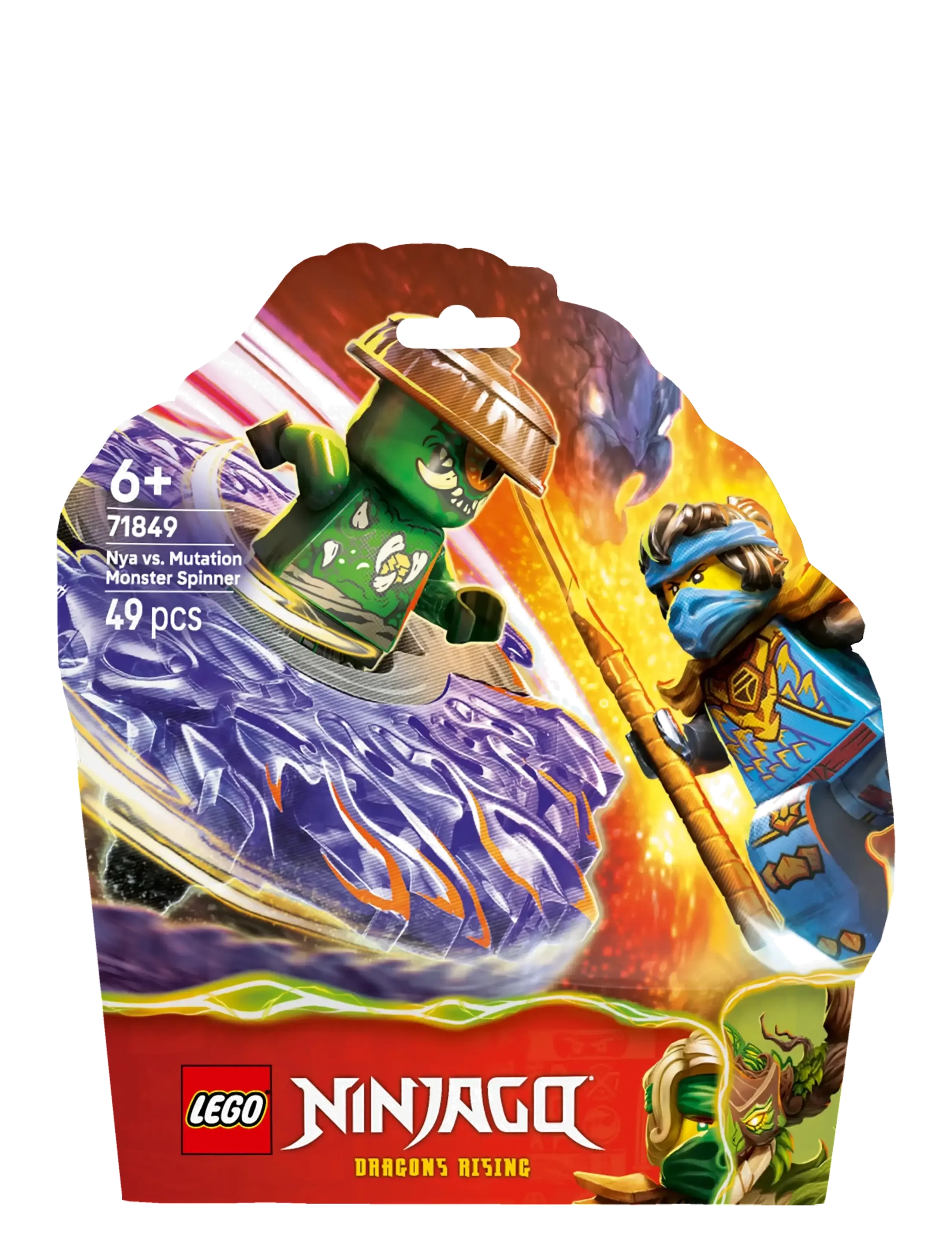 LEGO - Nya vs. Mutation Monster Spinner Toy 71849 - lego ninjago - multi - 4