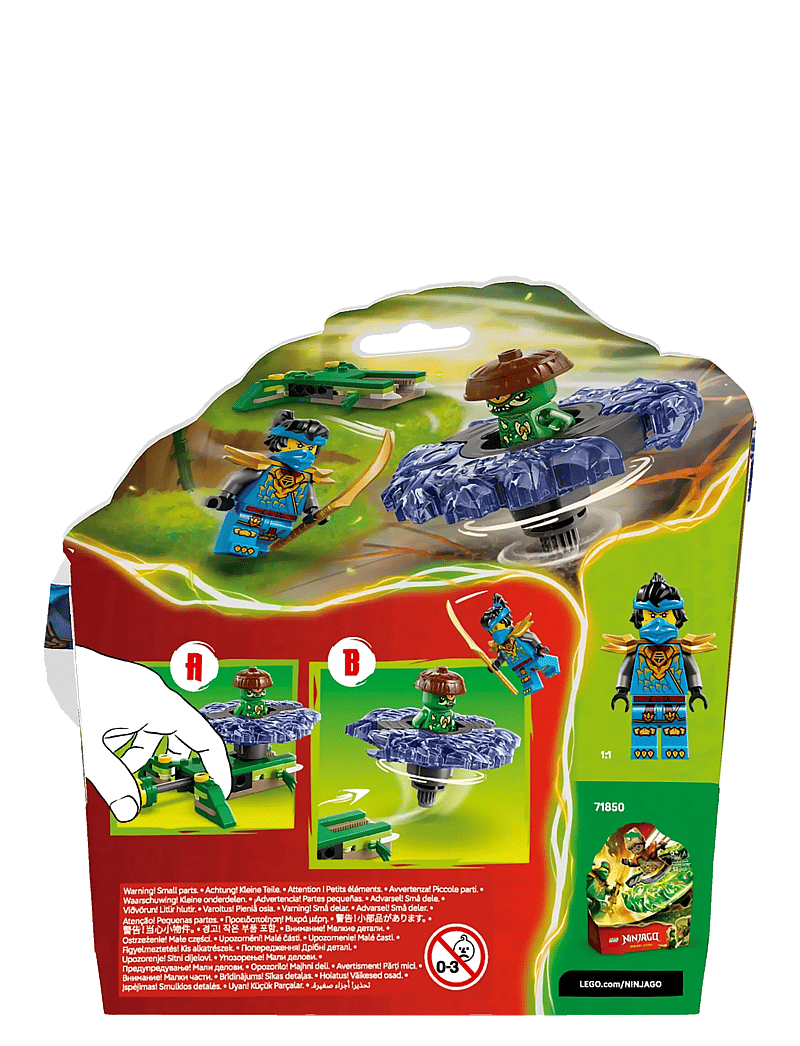 LEGO - Nya vs. Mutation Monster Spinner Toy 71849 - lego ninjago - multi - 5