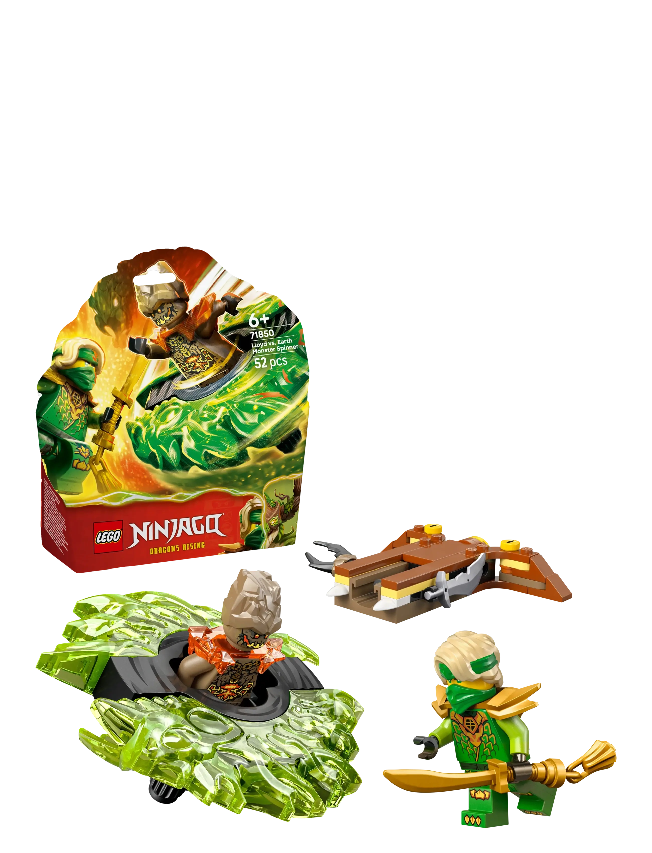 LEGO Lloyd mod elementmonster-spinner 71850 - Julegaver til børn - MULTI / green