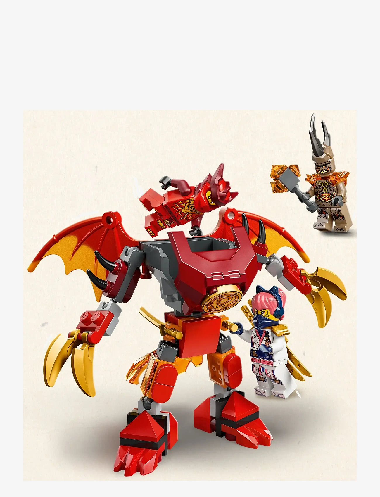 LEGO - Kais drakrobot – stridspaket 71851 - lego ninjago - multi - 3