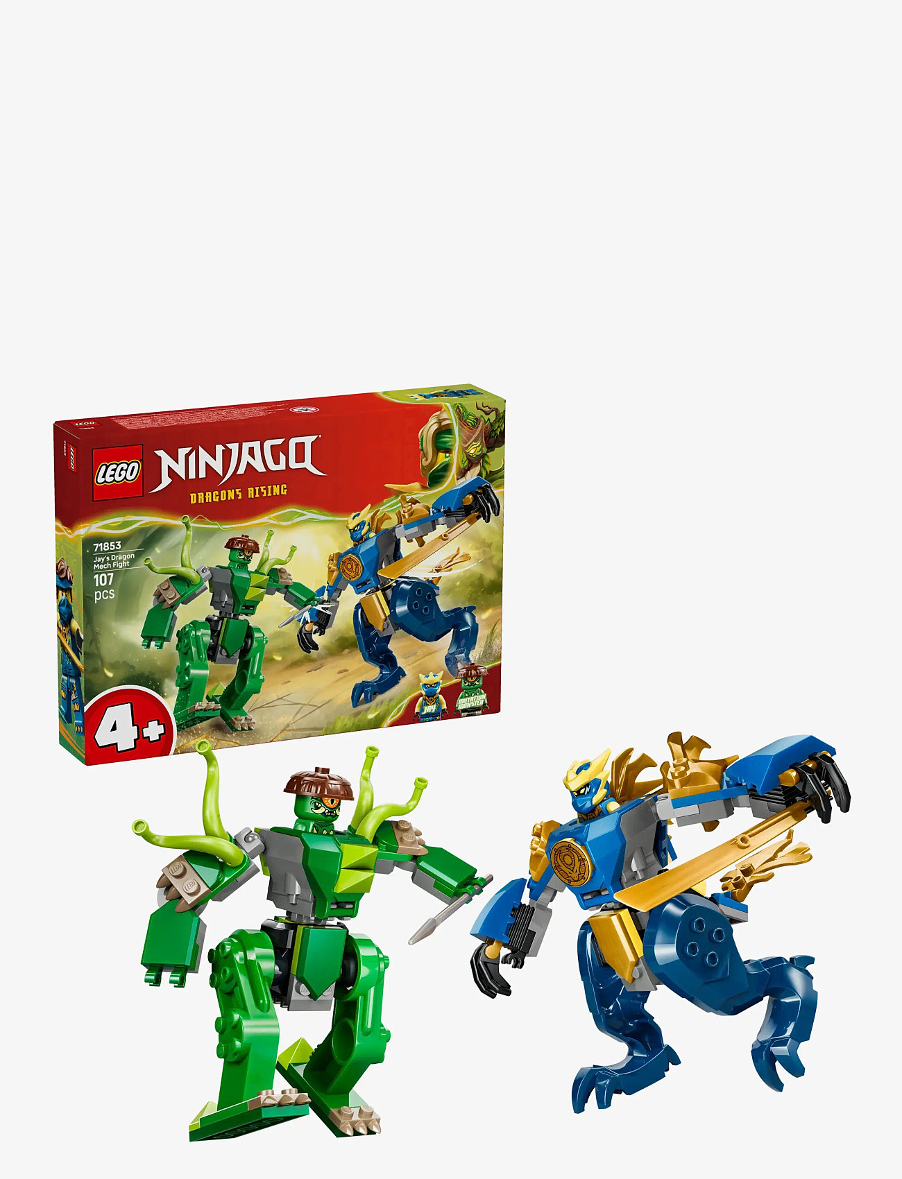 LEGO - Jay’s Dragon Mech Fight - Mech Toy 71853 - lego ninjago - multi - 0