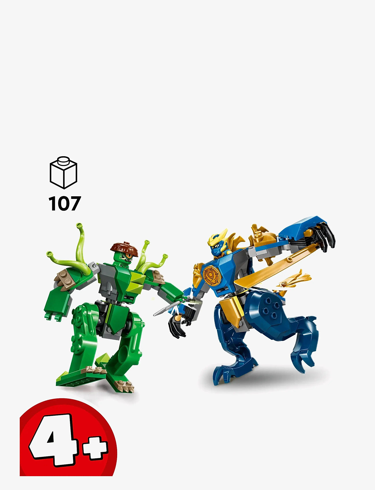 LEGO - Jay’s Dragon Mech Fight - Mech Toy 71853 - lego ninjago - multi - 1