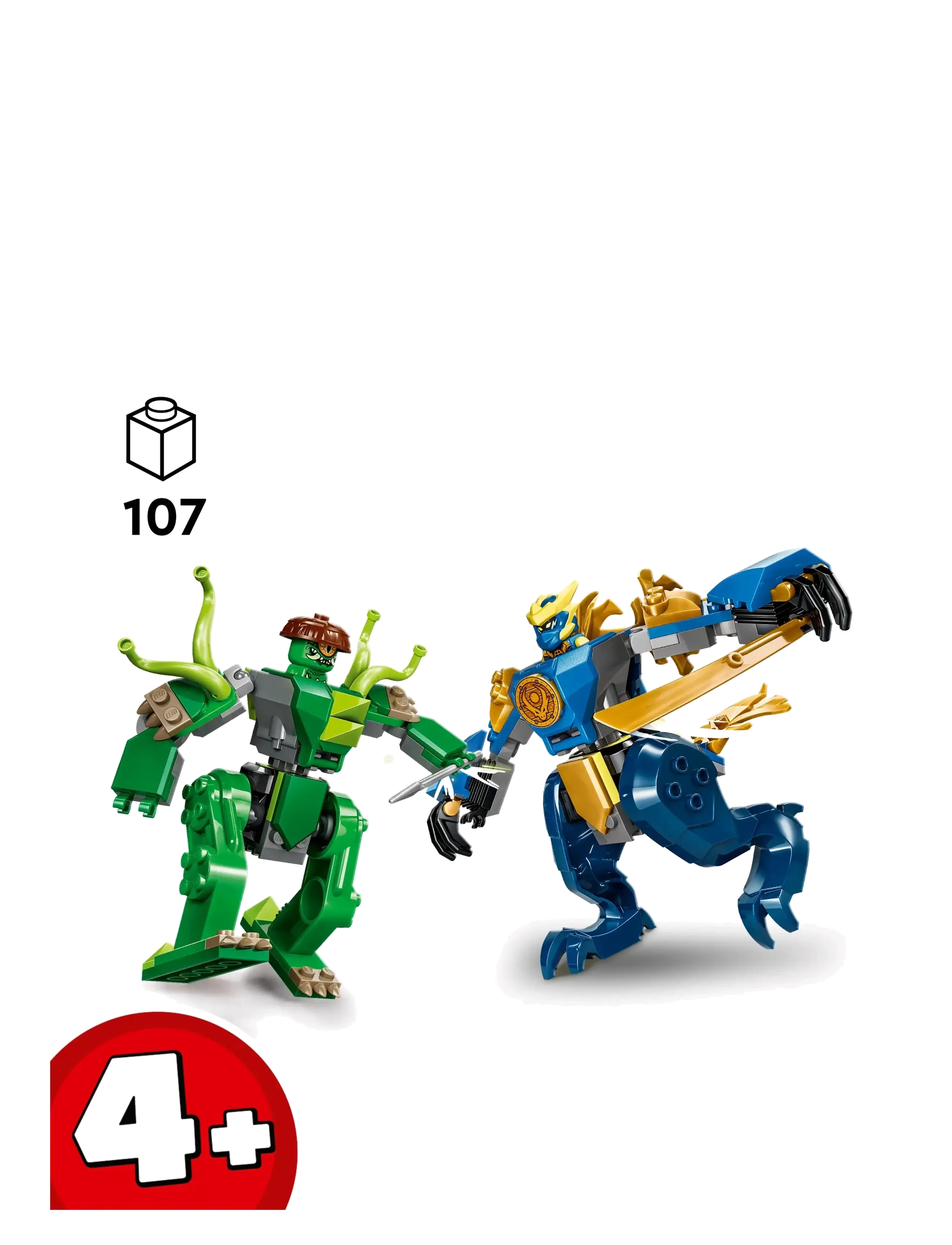 LEGO - Jay’s Dragon Mech Fight - Mech Toy 71853 - lego ninjago - multi - 1