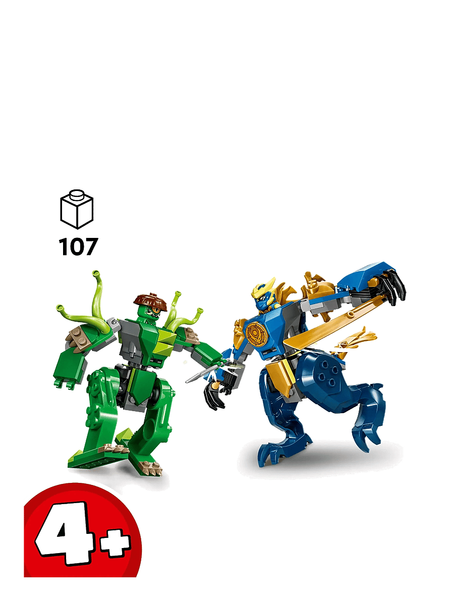 LEGO - Jay’s Dragon Mech Fight - Mech Toy 71853 - lego ninjago - multi - 1