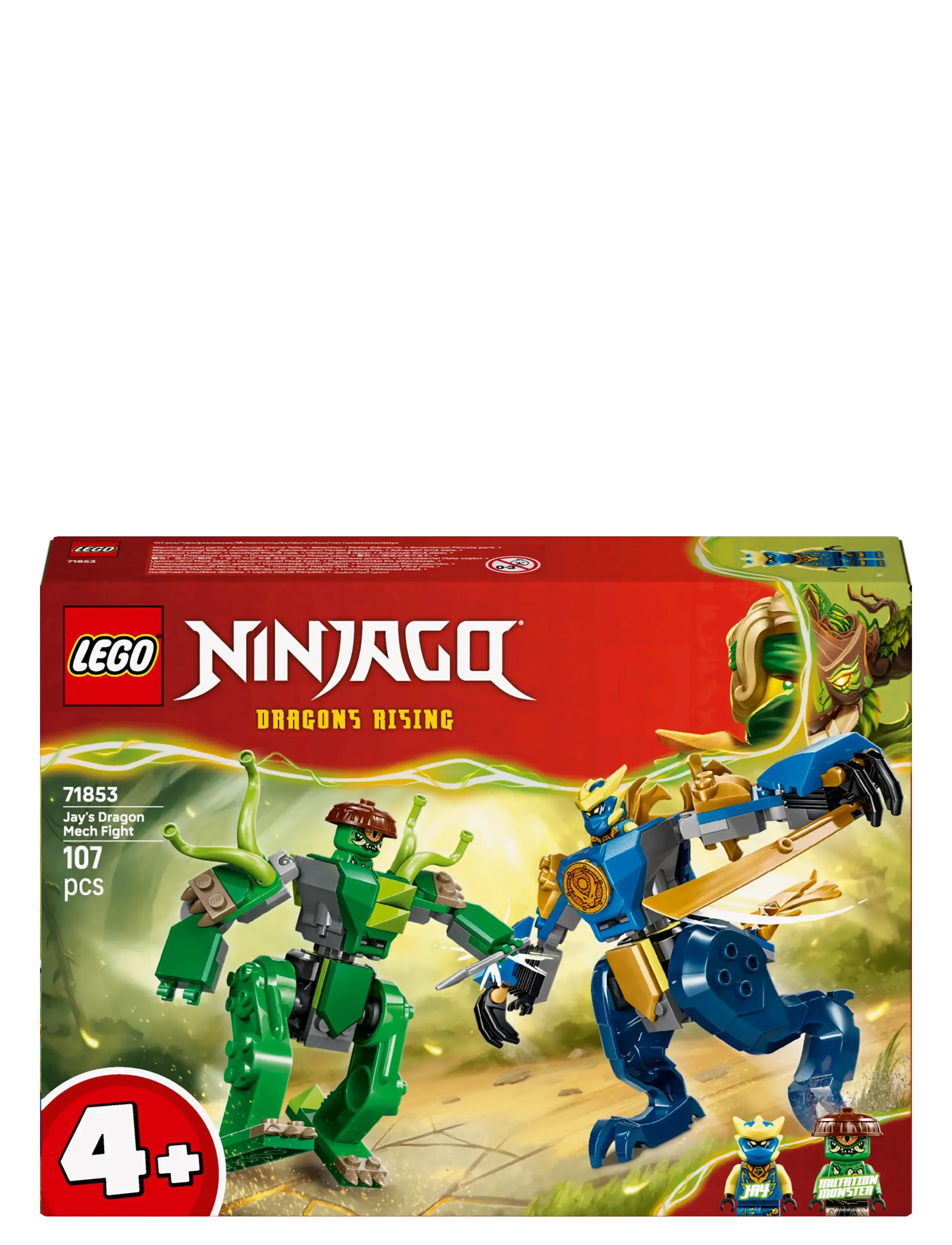 LEGO - Jay’s Dragon Mech Fight - Mech Toy 71853 - lego ninjago - multi - 5