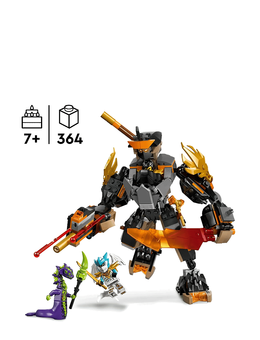 LEGO - Cole’s Mission Mech & Dragon Zane Toys 71854 - lego ninjago - multi - 1