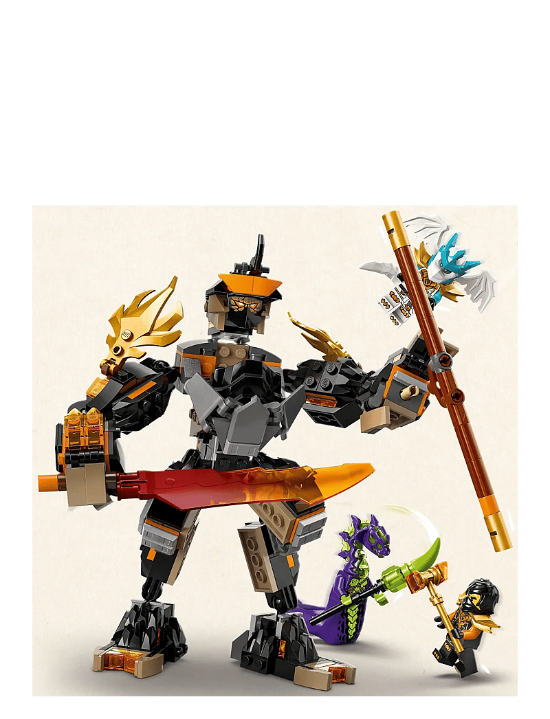 LEGO - Cole’s Mission Mech & Dragon Zane Toys 71854 - lego ninjago - multi - 3