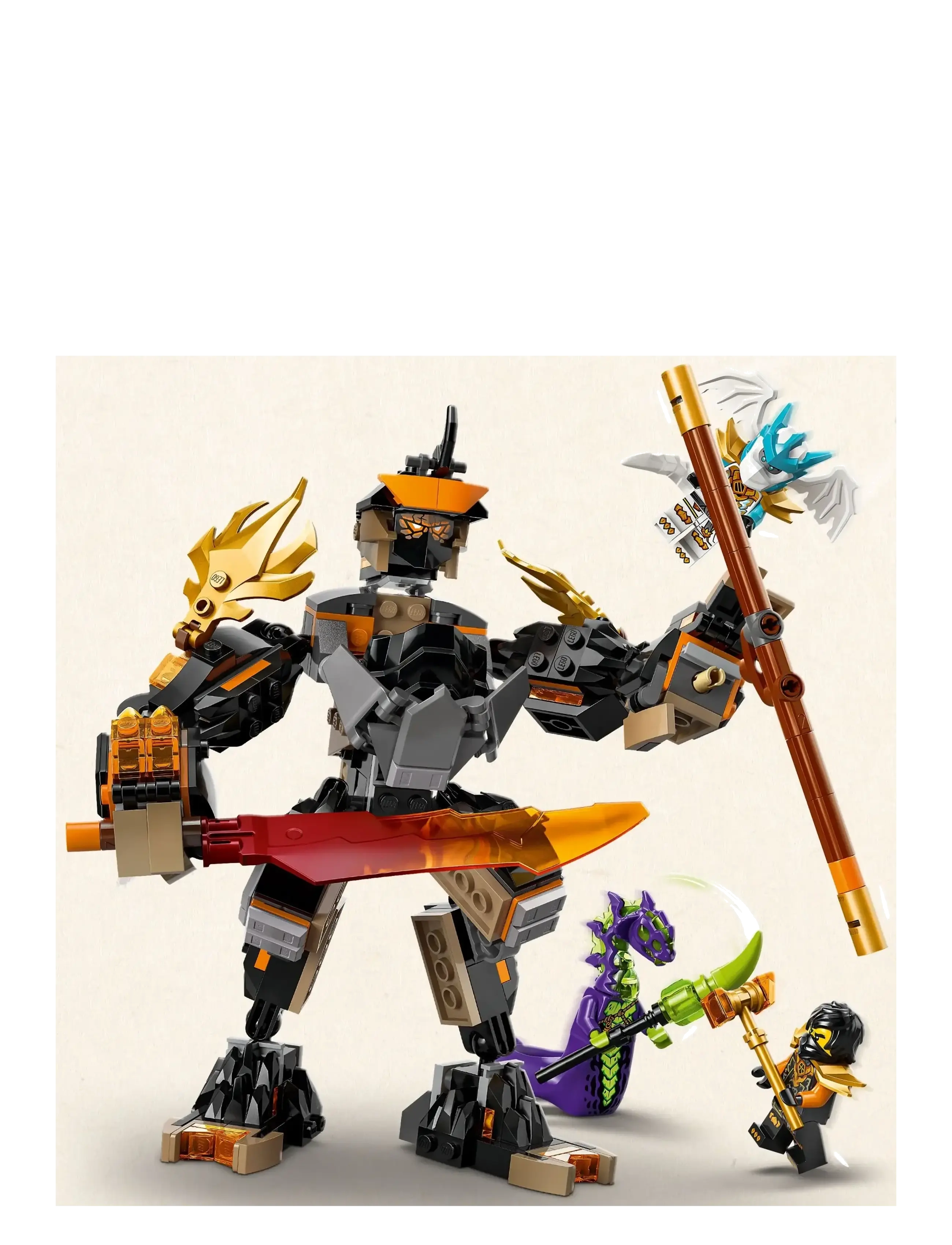 LEGO - Coles eventyrrobot og Drage-Zane 71854 - lego ninjago - multi - 3