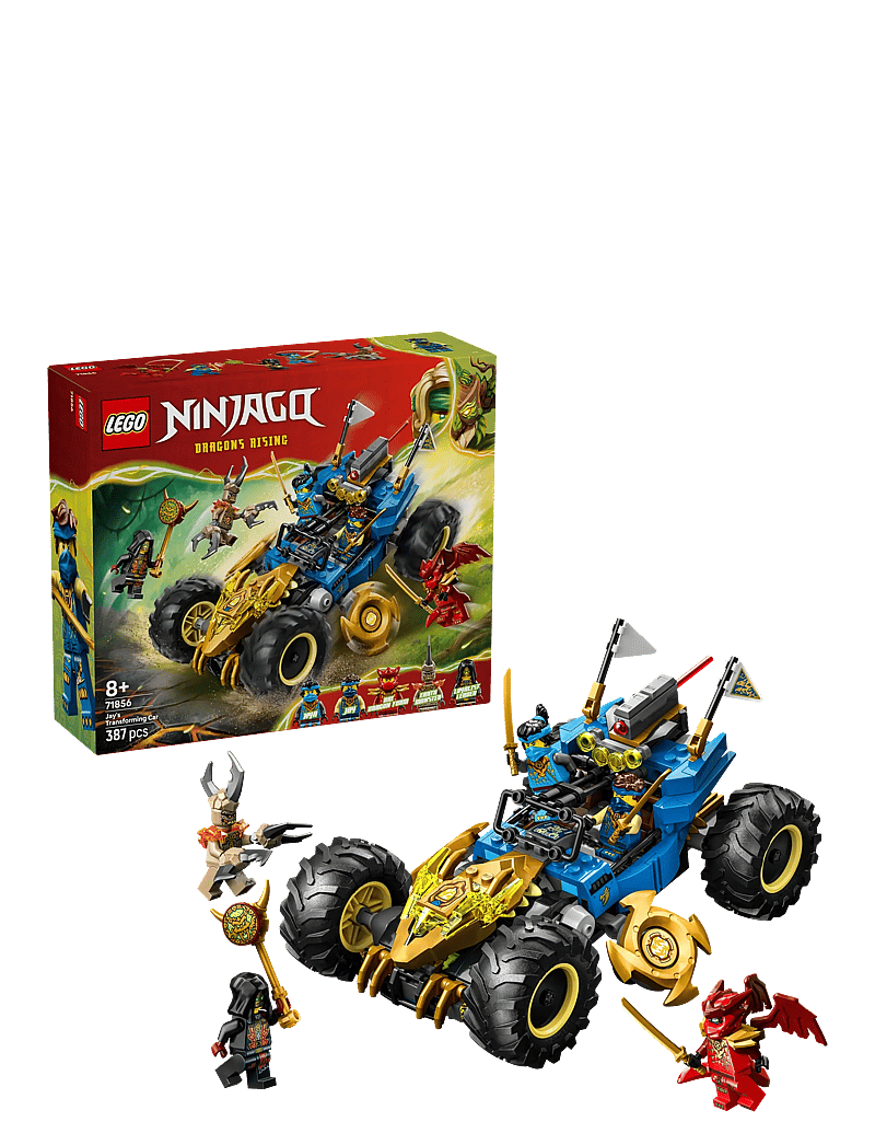 LEGO - Jay’s Transforming Car Racing Toy 71856 - lego ninjago - multi - 0