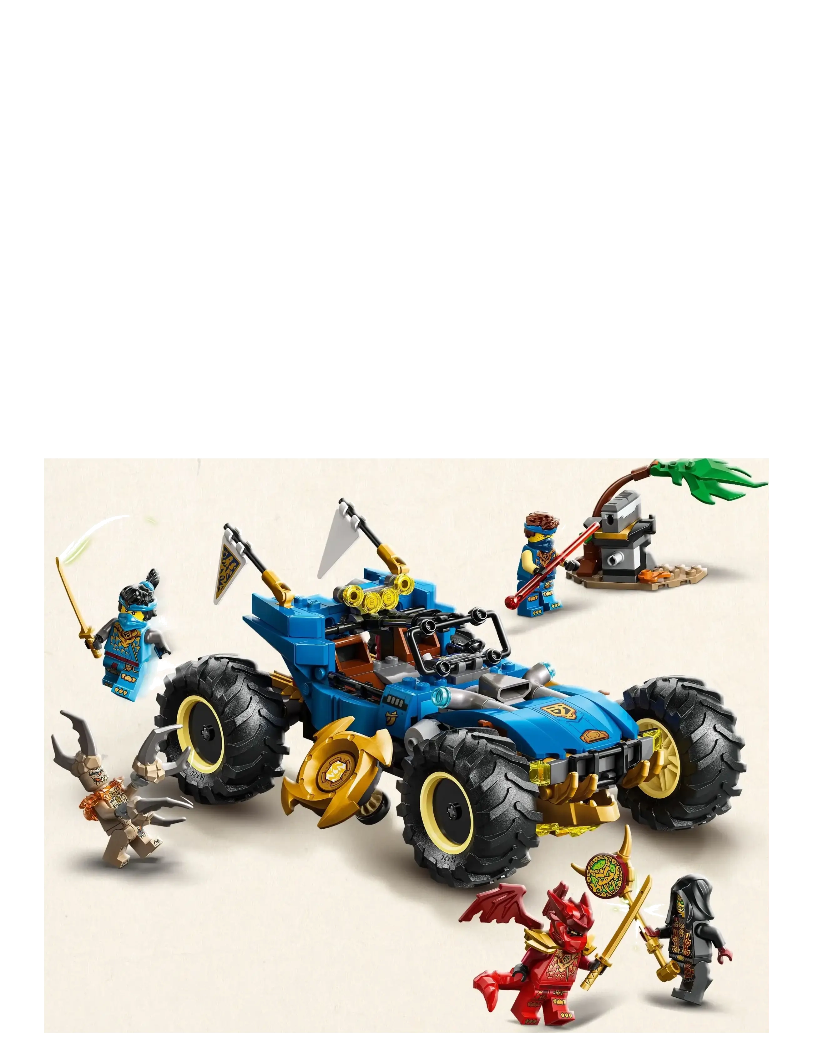 LEGO - Jay’s Transforming Car Racing Toy 71856 - lego ninjago - multi - 3