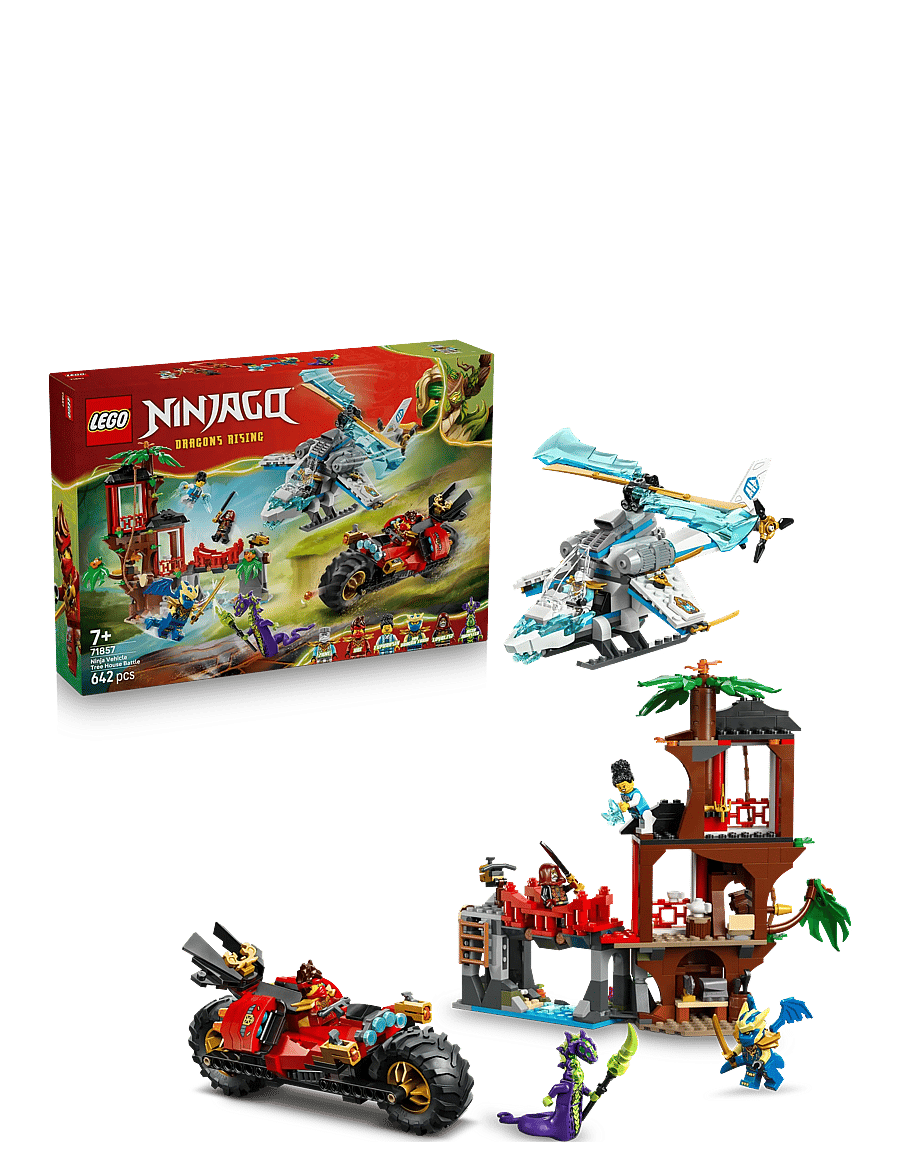 LEGO - Ninja Vehicle Tree House Battle Toy Set 71857 - lego ninjago - multi - 0