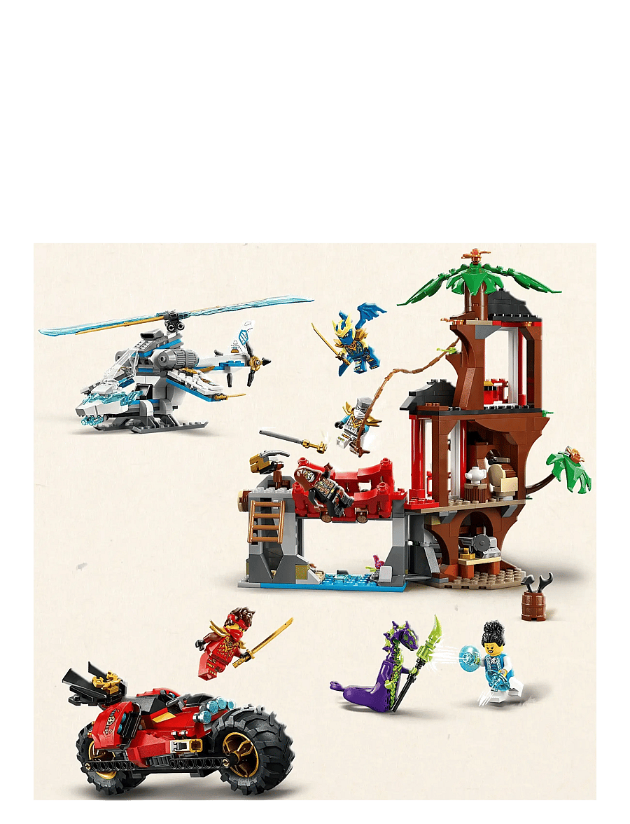 LEGO - Ninja Vehicle Tree House Battle Toy Set 71857 - lego ninjago - multi - 3