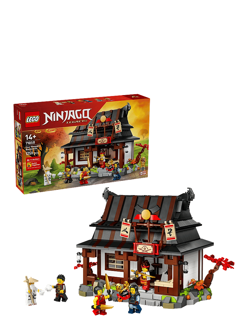LEGO - Four Weapons Blacksmith 15th Anniversary 71858 - lego ninjago - multi - 0