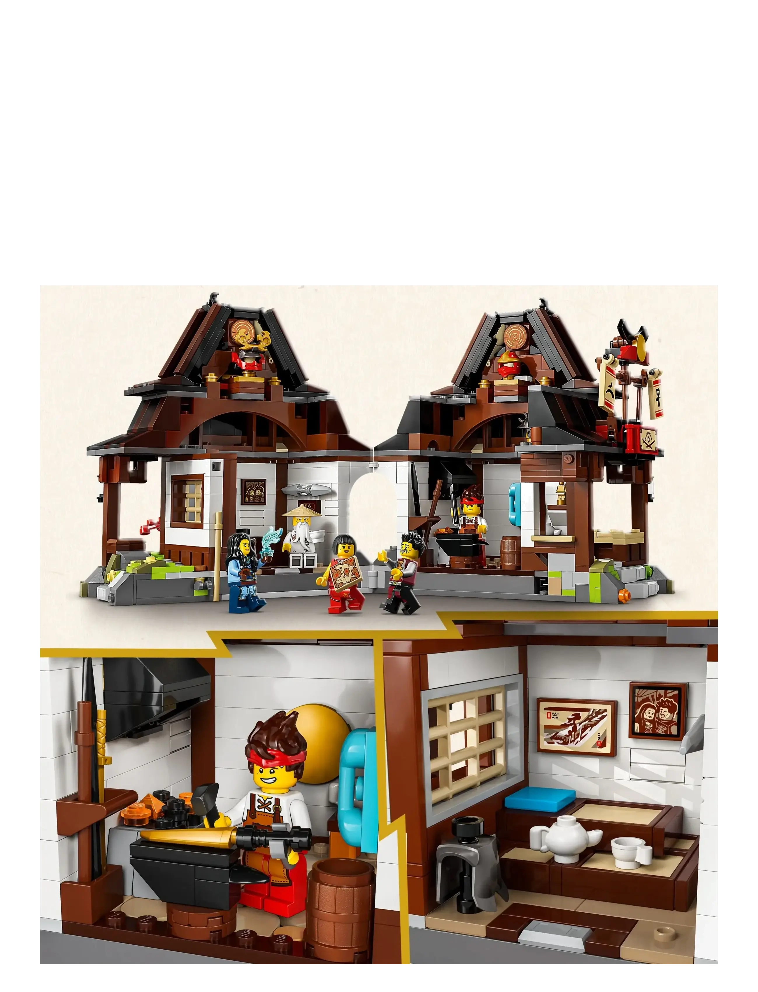 LEGO - De Fire Våben-smedjen – 15-års jubilæum 71858 - lego ninjago - multi - 2