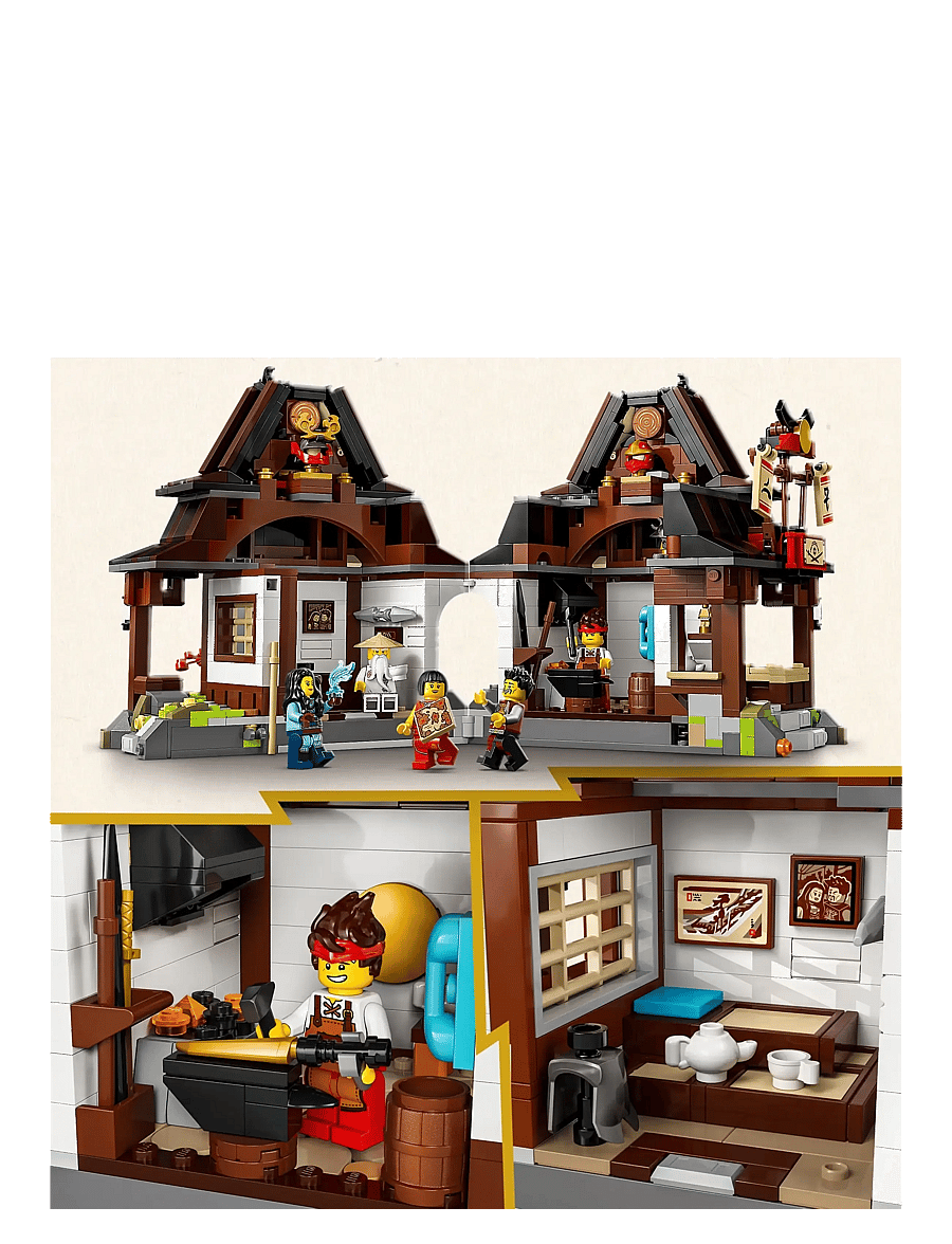 LEGO - Four Weapons Blacksmith 15th Anniversary 71858 - lego ninjago - multi - 2