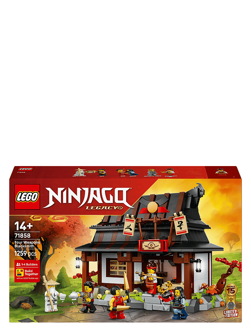 LEGO - Four Weapons Blacksmith 15th Anniversary 71858 - lego ninjago - multi - 4