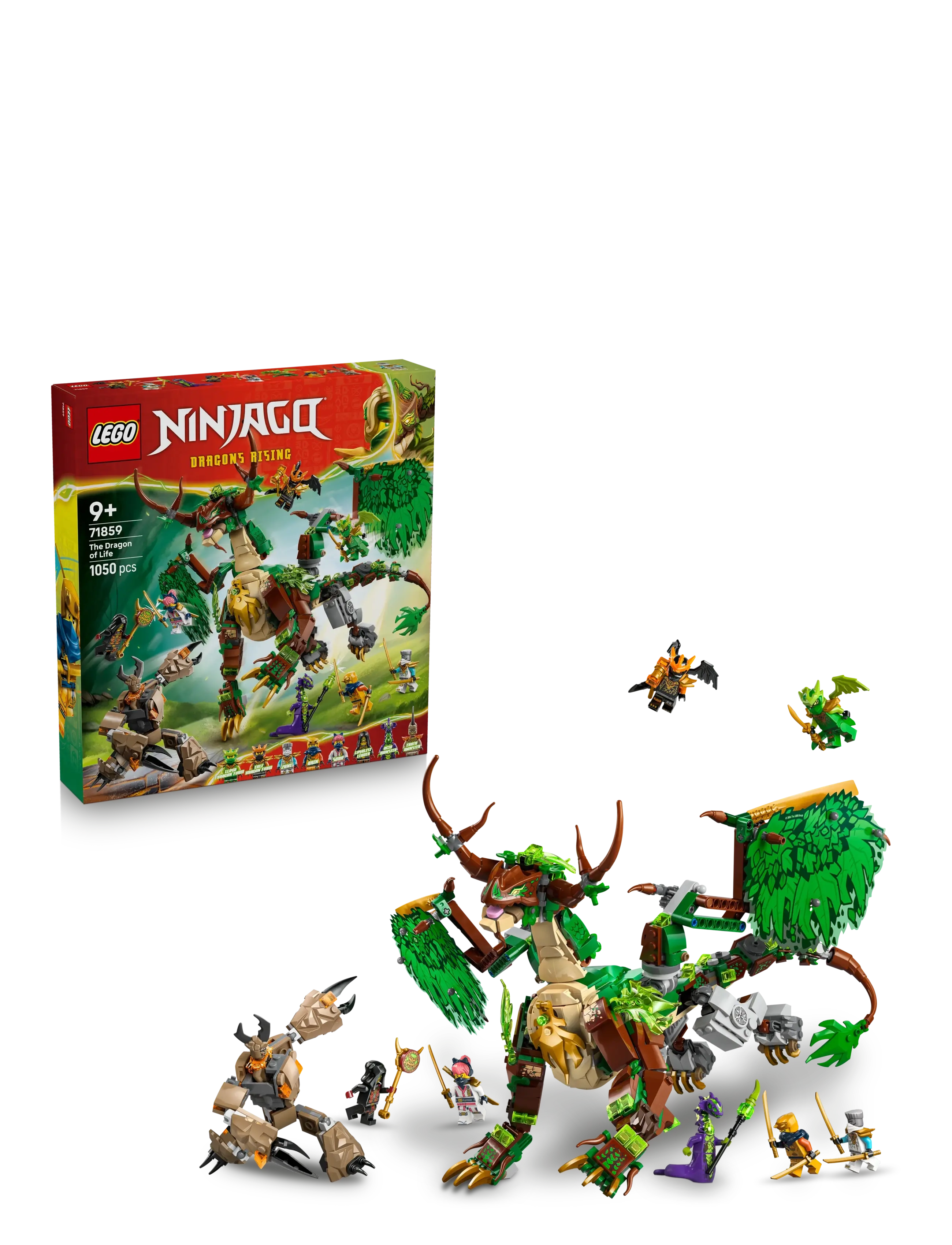 LEGO Livsdragen 71859, One Size, Green, Lego Legetøj > Lego ninjago, Børn