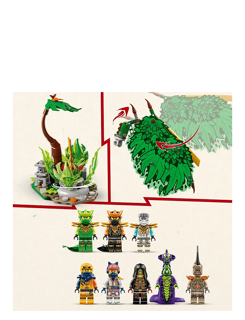 LEGO - The Dragon of Life Dragon Toy 71859 - lego ninjago - multi - 4