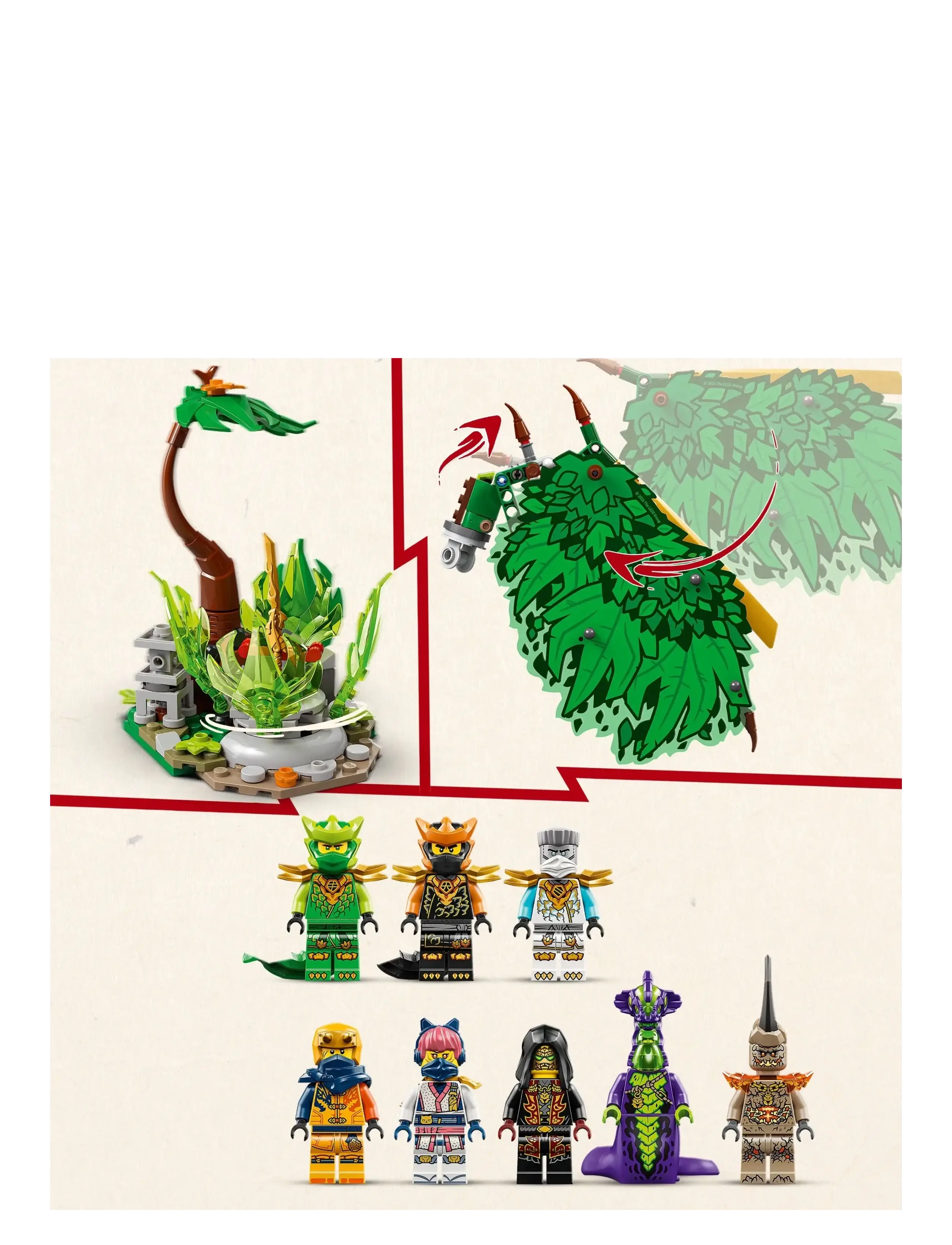 LEGO - The Dragon of Life Dragon Toy 71859 - multi - 4