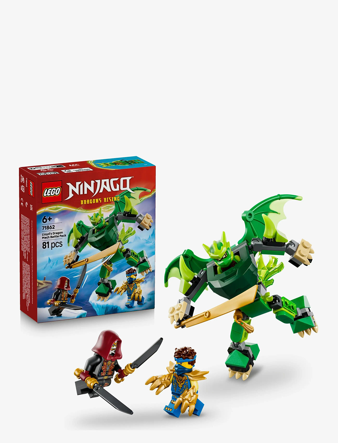 LEGO - Lloyd's Dragon Mech Battle Pack 71862 - lego ninjago - multi - 0