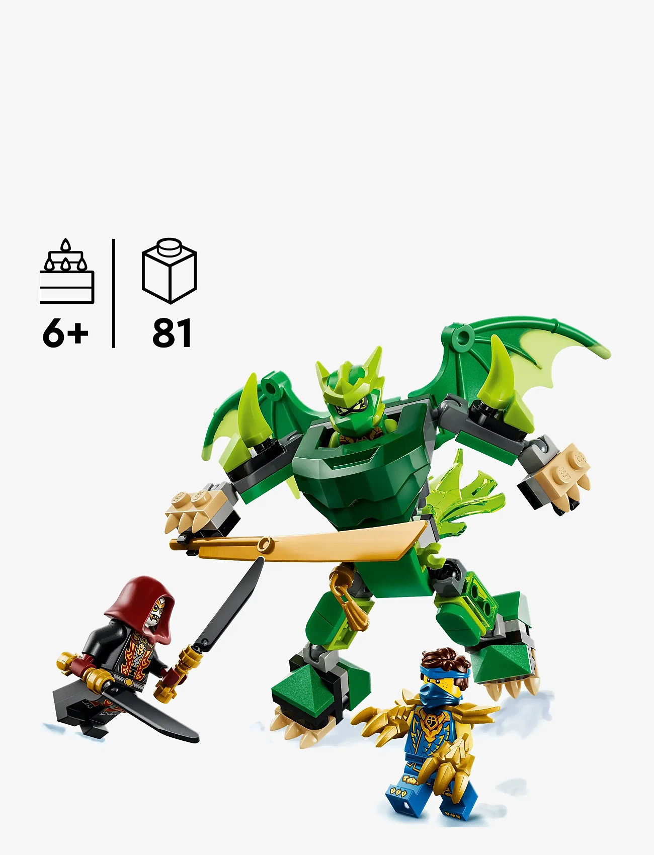 LEGO - Lloyd's Dragon Mech Battle Pack 71862 - lego ninjago - multi - 1