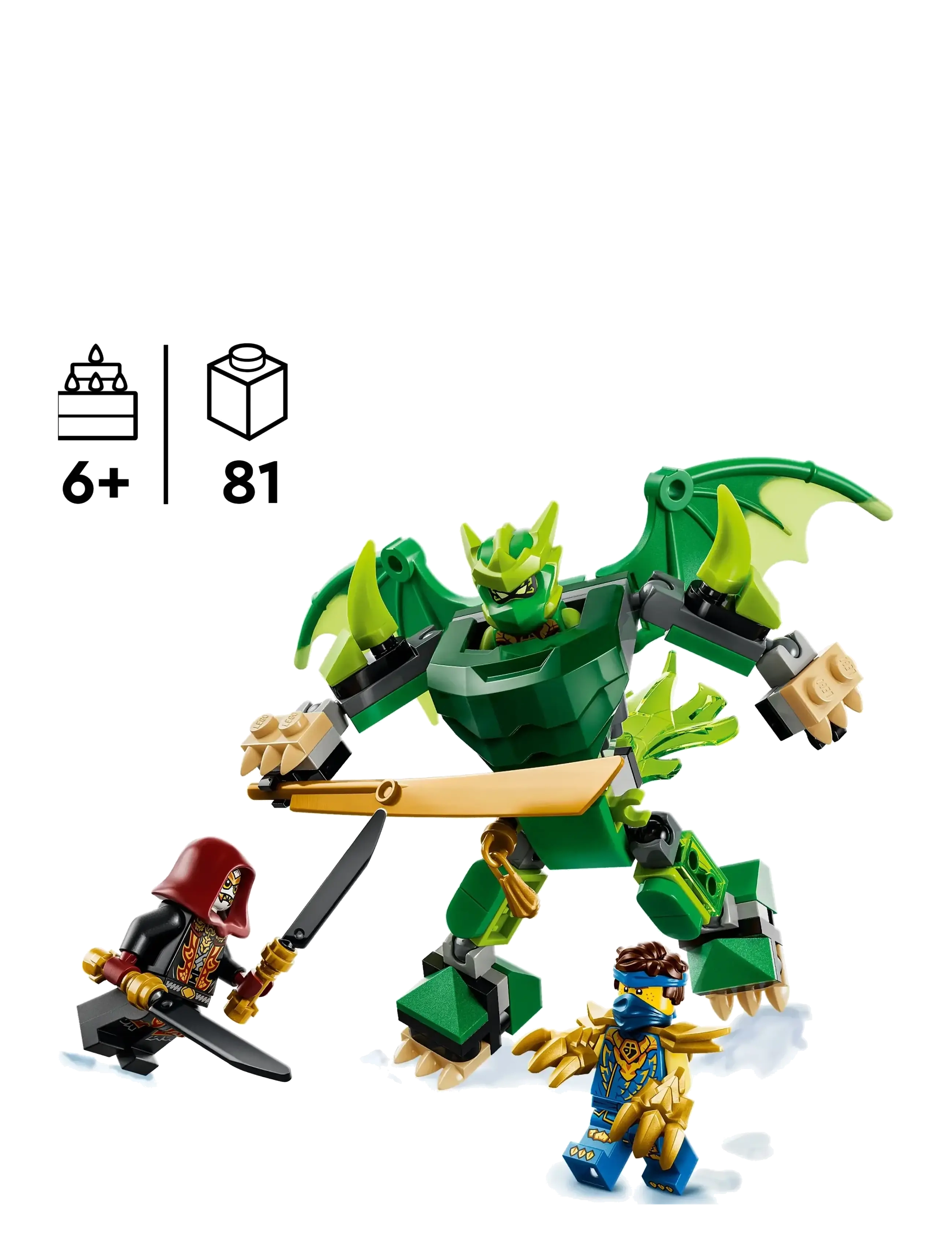 LEGO - Lloyd's Dragon Mech Battle Pack 71862 - lego ninjago - multi - 1