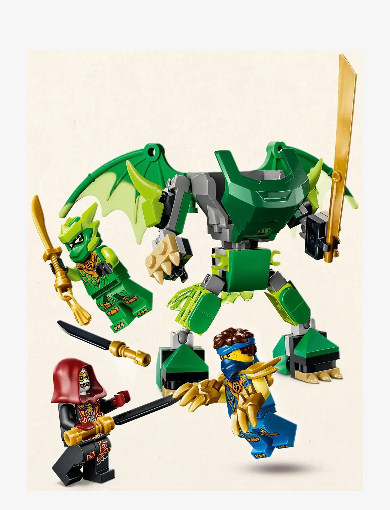 LEGO - Lloyd's Dragon Mech Battle Pack 71862 - lego ninjago - multi - 2