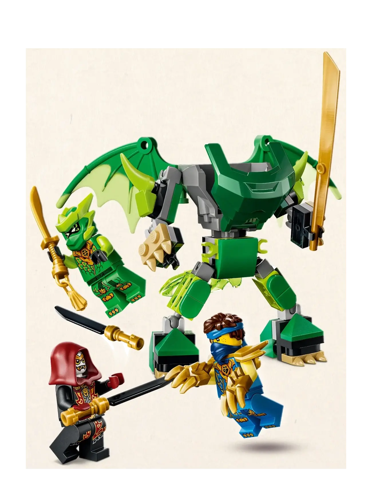 LEGO - Lloyd's Dragon Mech Battle Pack 71862 - lego ninjago - multi - 2