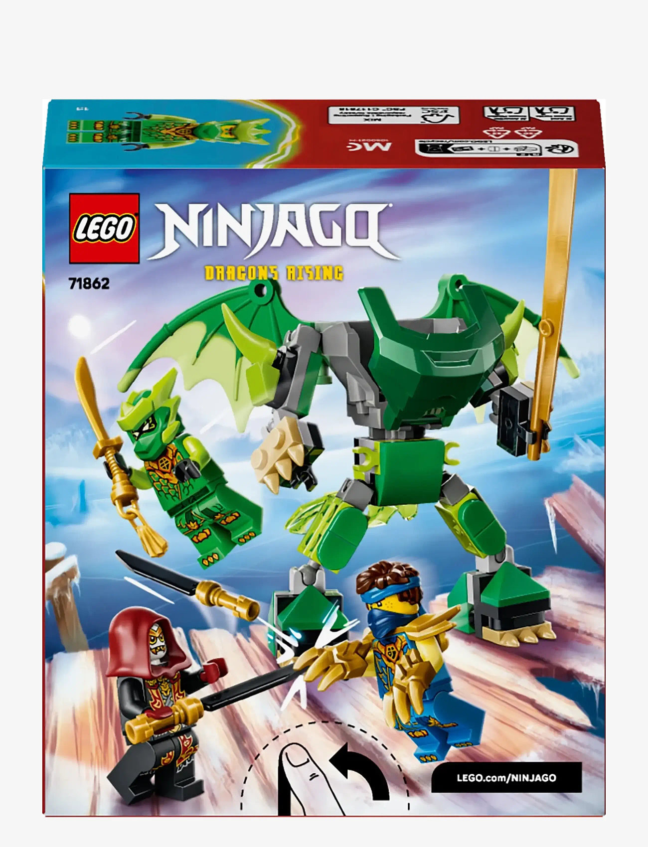 LEGO - Lloyd's Dragon Mech Battle Pack 71862 - lego ninjago - multi - 5
