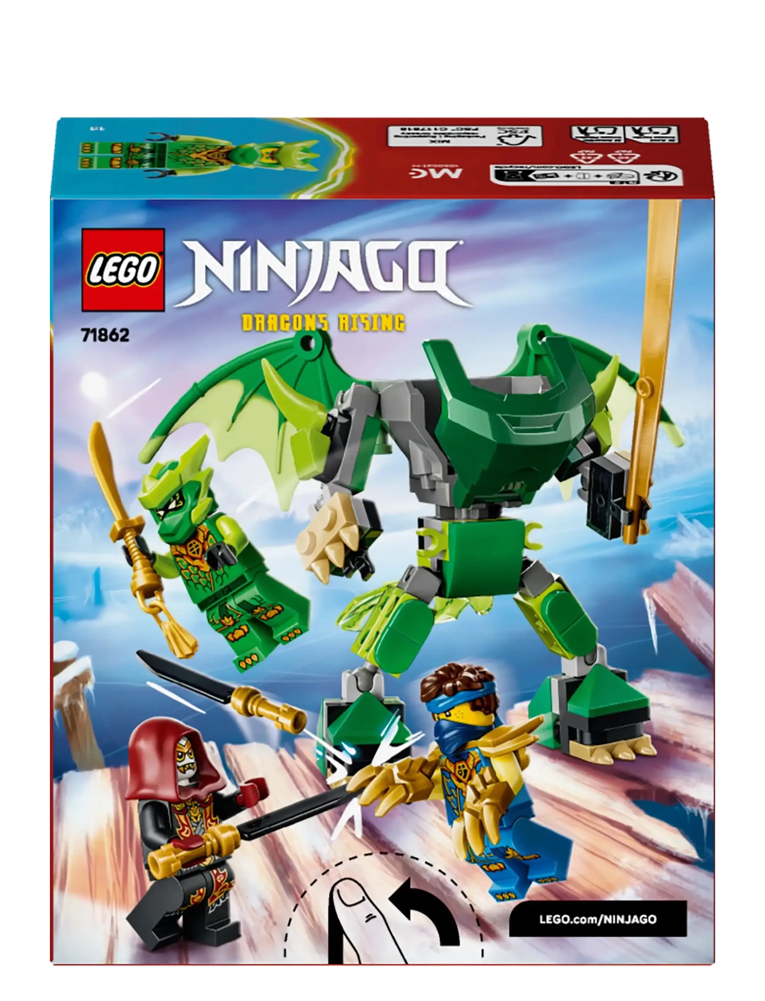 LEGO - Lloyd's Dragon Mech Battle Pack 71862 - lego ninjago - multi - 5