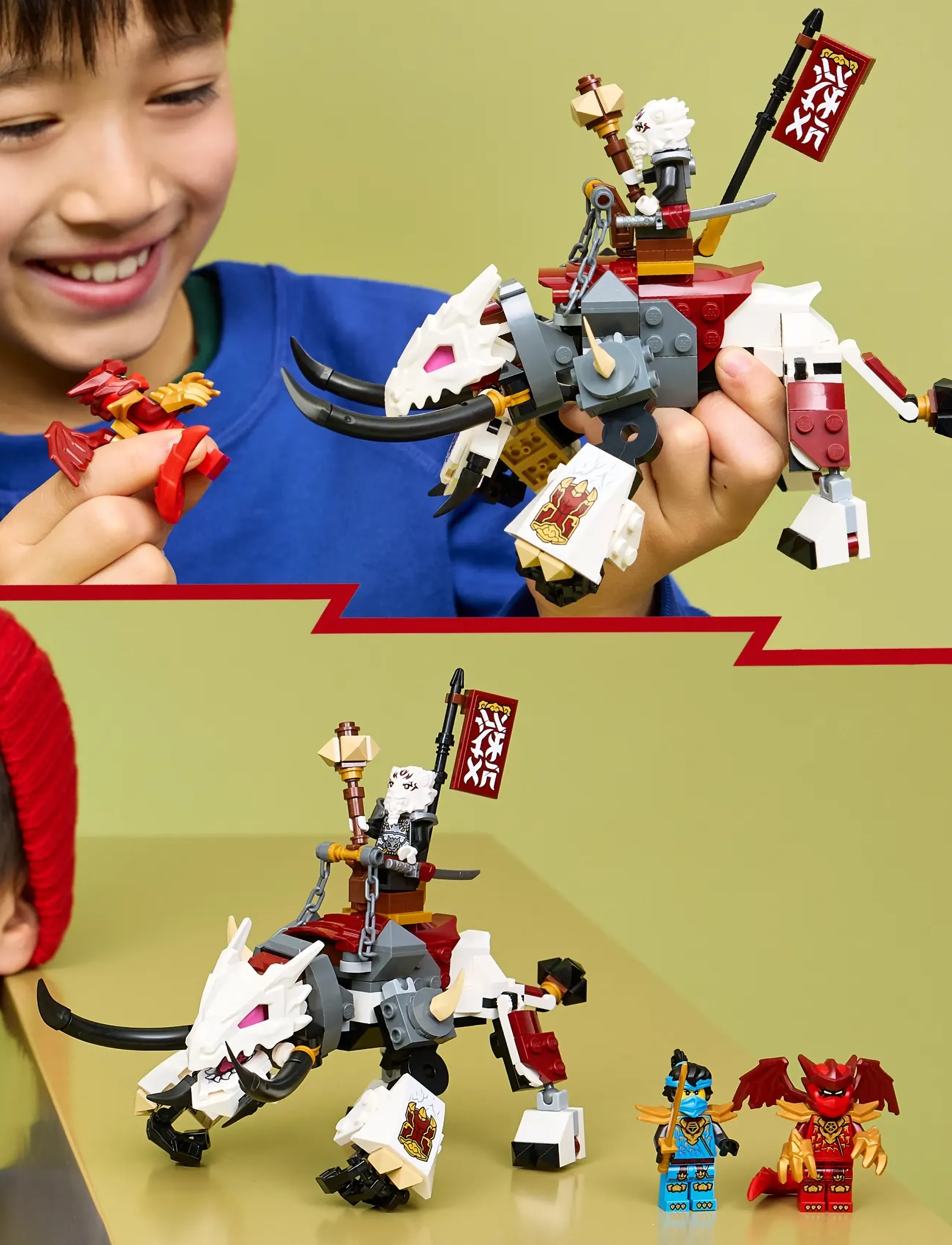 LEGO Zilvar And Grimtak The Dragon Beast 71863 (LGO71863) - LEGO
