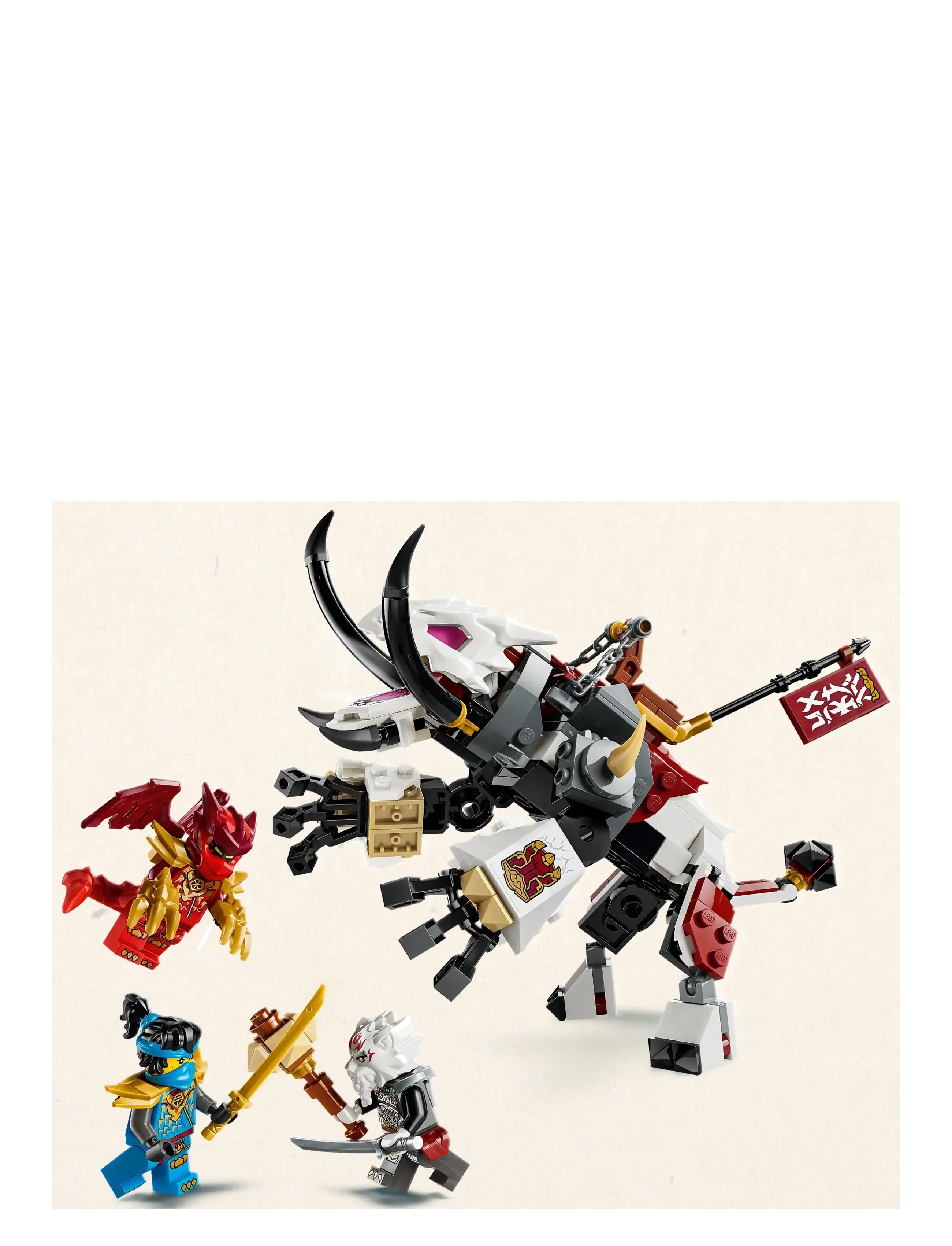 LEGO - Zilvar and Grimtak the Dragon Beast 71863 - lego ninjago - multi - 3