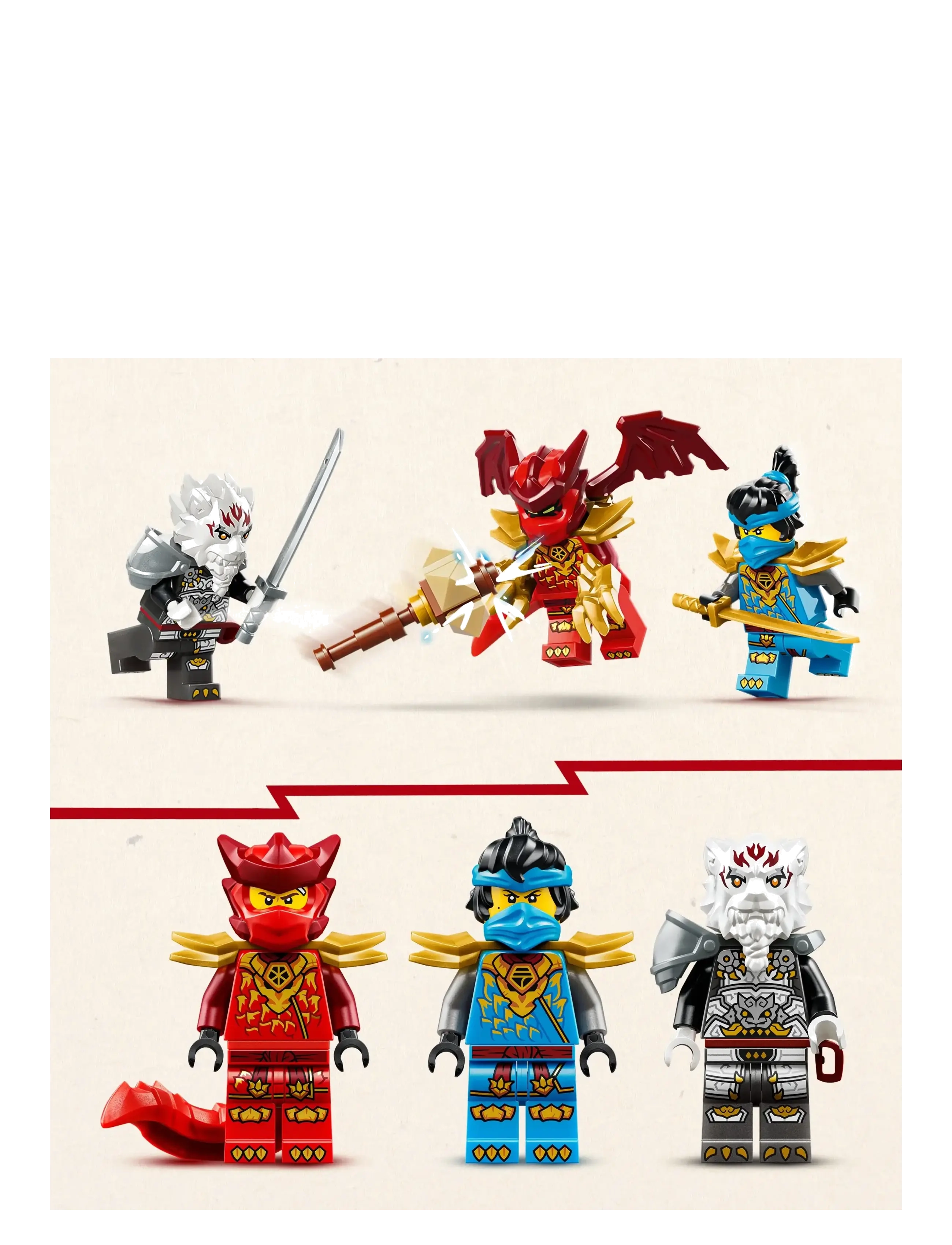 LEGO - Zilvar and Grimtak the Dragon Beast 71863 - lego ninjago - multi - 4