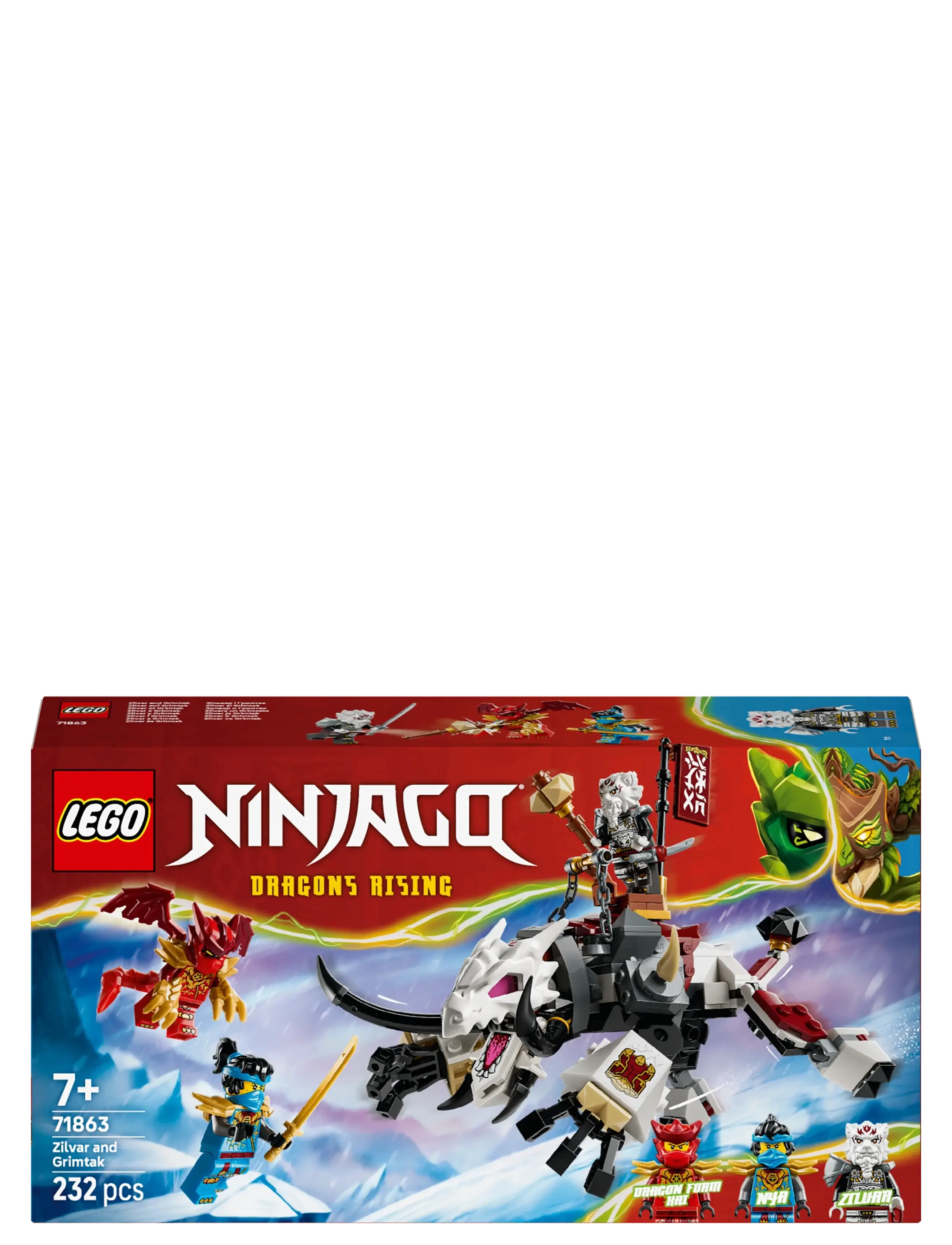 LEGO - Zilvar and Grimtak the Dragon Beast 71863 - lego ninjago - multi - 5