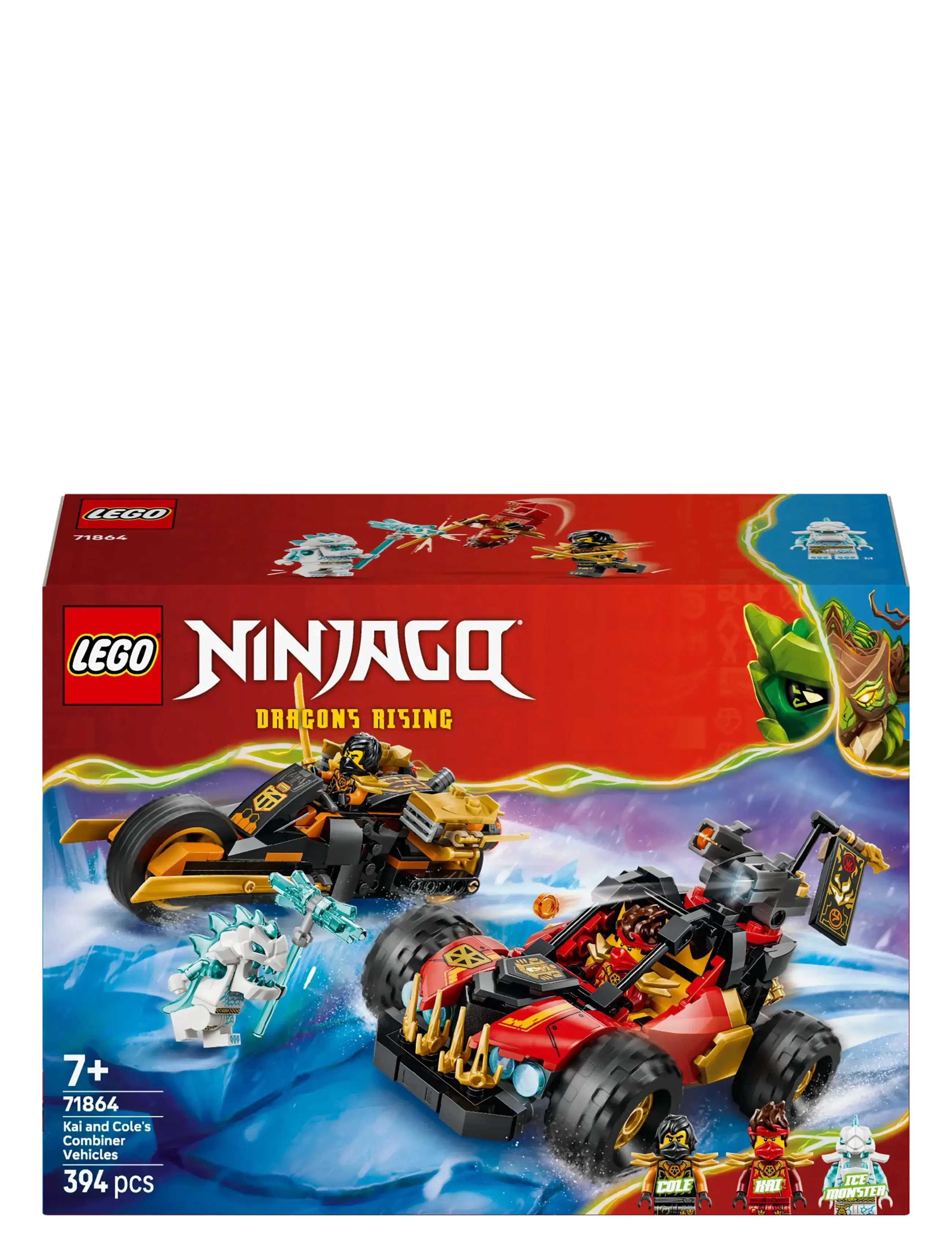LEGO - Kain ja Colen yhdistelmäajoneuvot 71864 - lego ninjago - multi - 5