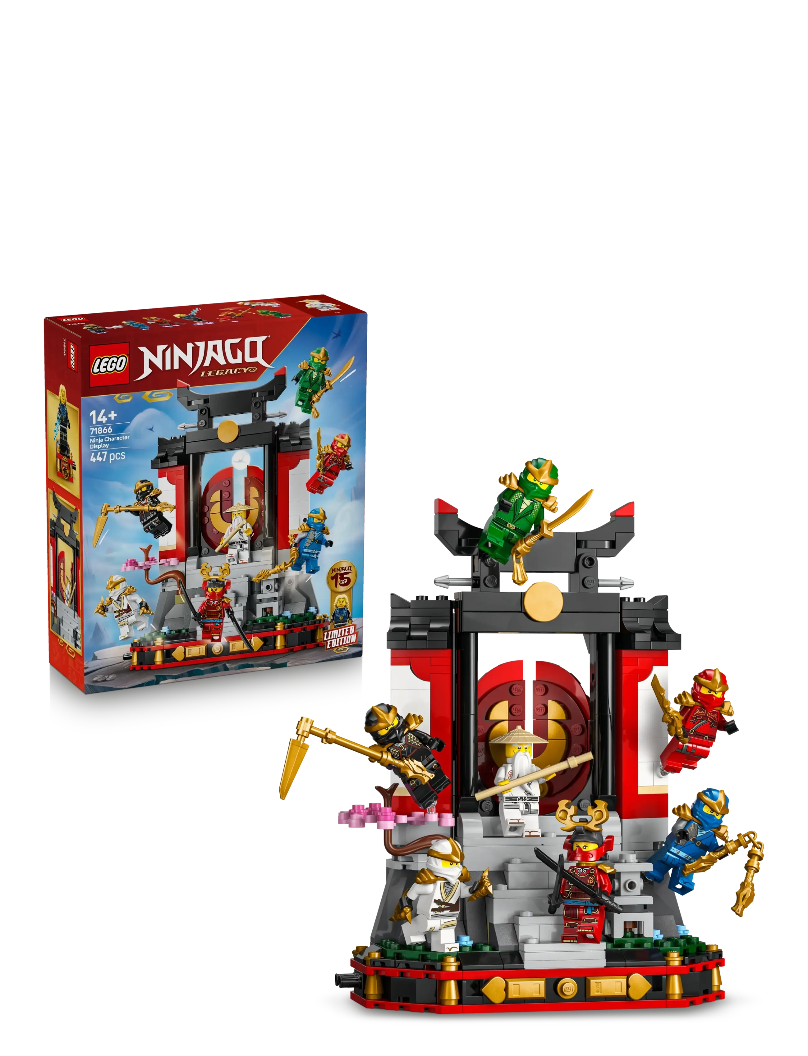 LEGO Ninjakarakterer – 15-Års Jubilæum 71866, One Size, Multi/patterned, Lego Legetøj > Lego ninjago, Børn